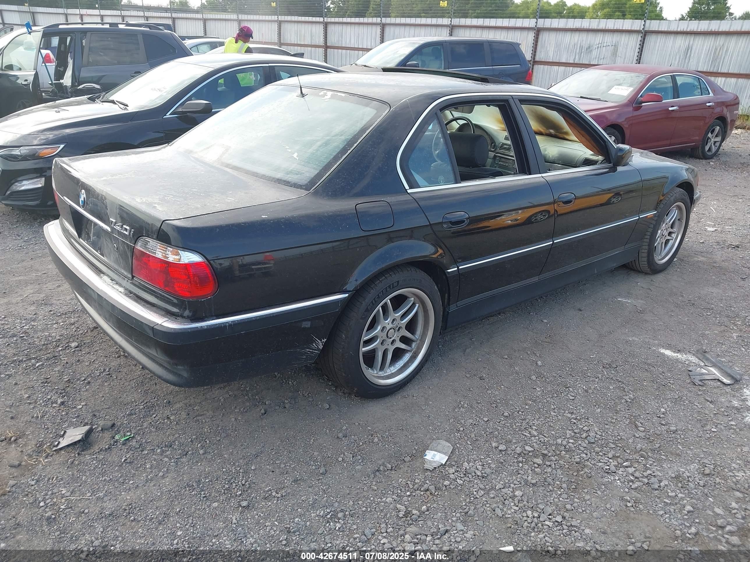 1999 Bmw 740ia   Black vin: WBAGG8336XDN73905