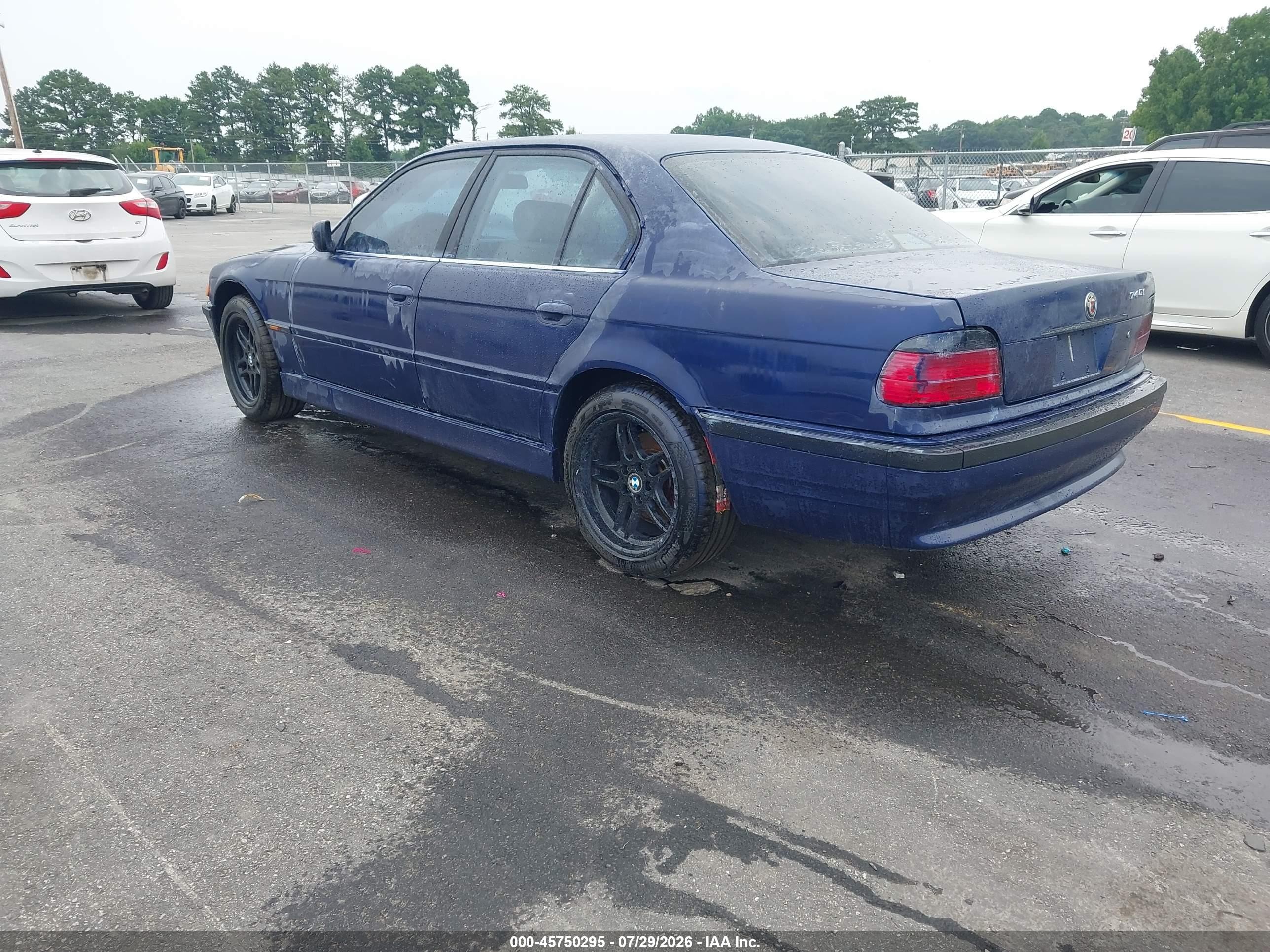 1999 Bmw 740ia   Blue vin: WBAGG8338XDN74974