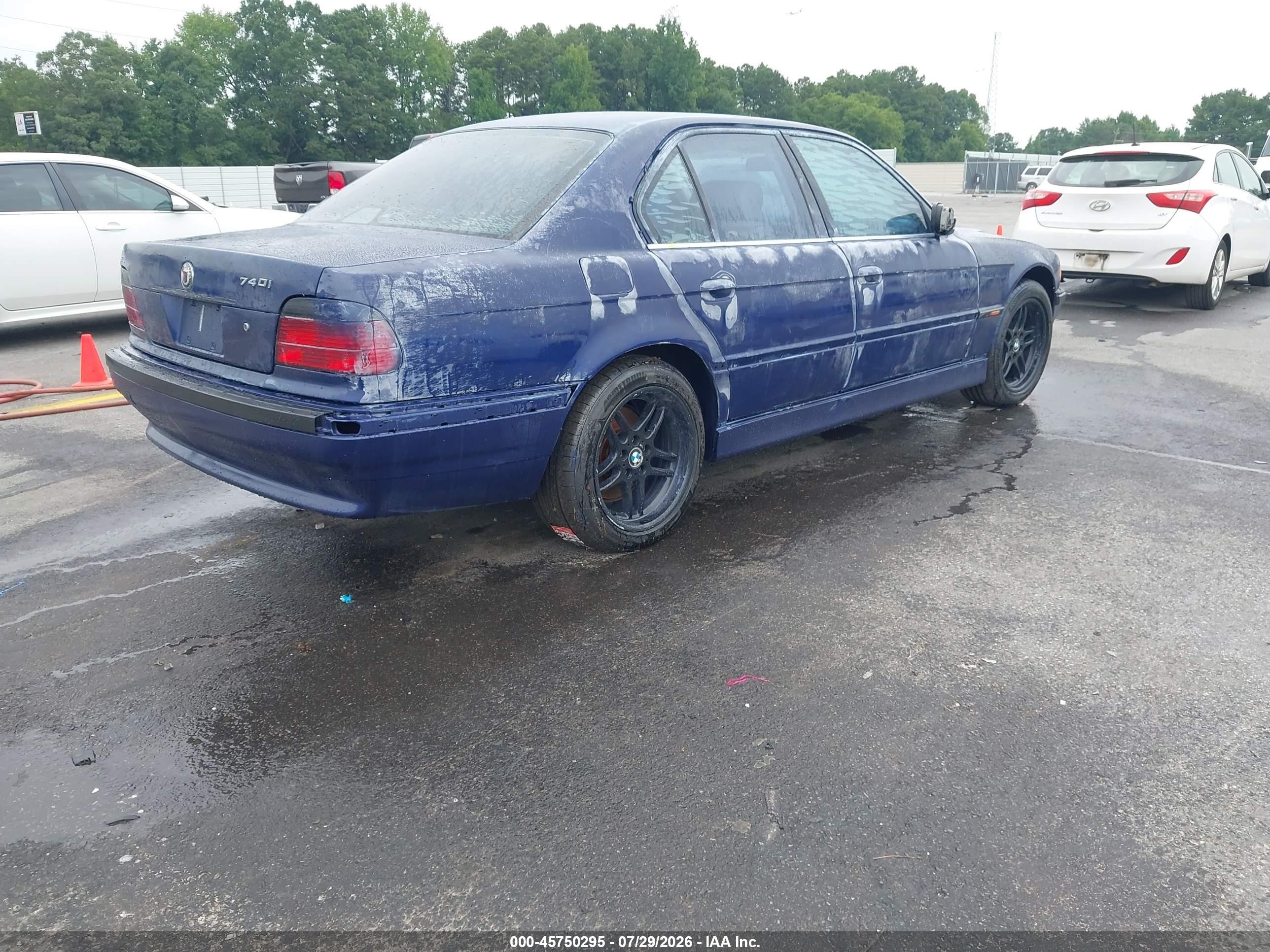 1999 Bmw 740ia   Blue vin: WBAGG8338XDN74974