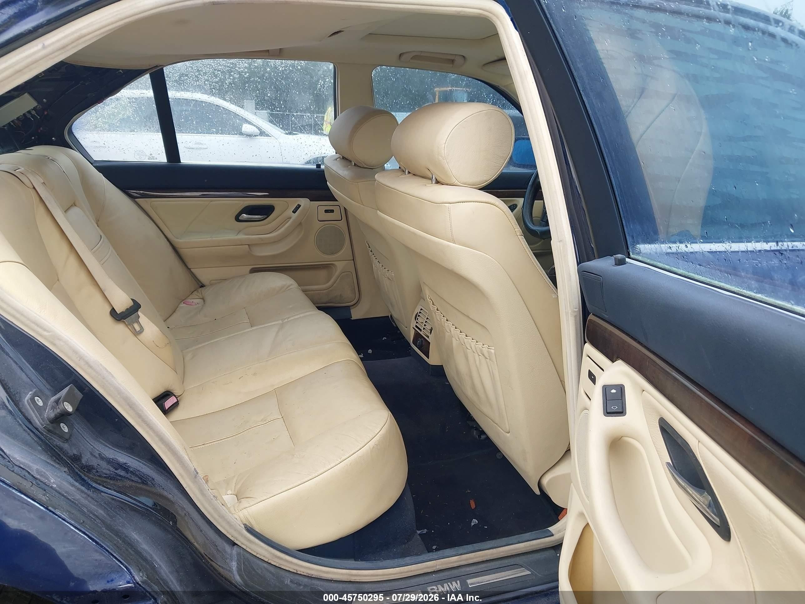 1999 Bmw 740ia   Blue vin: WBAGG8338XDN74974
