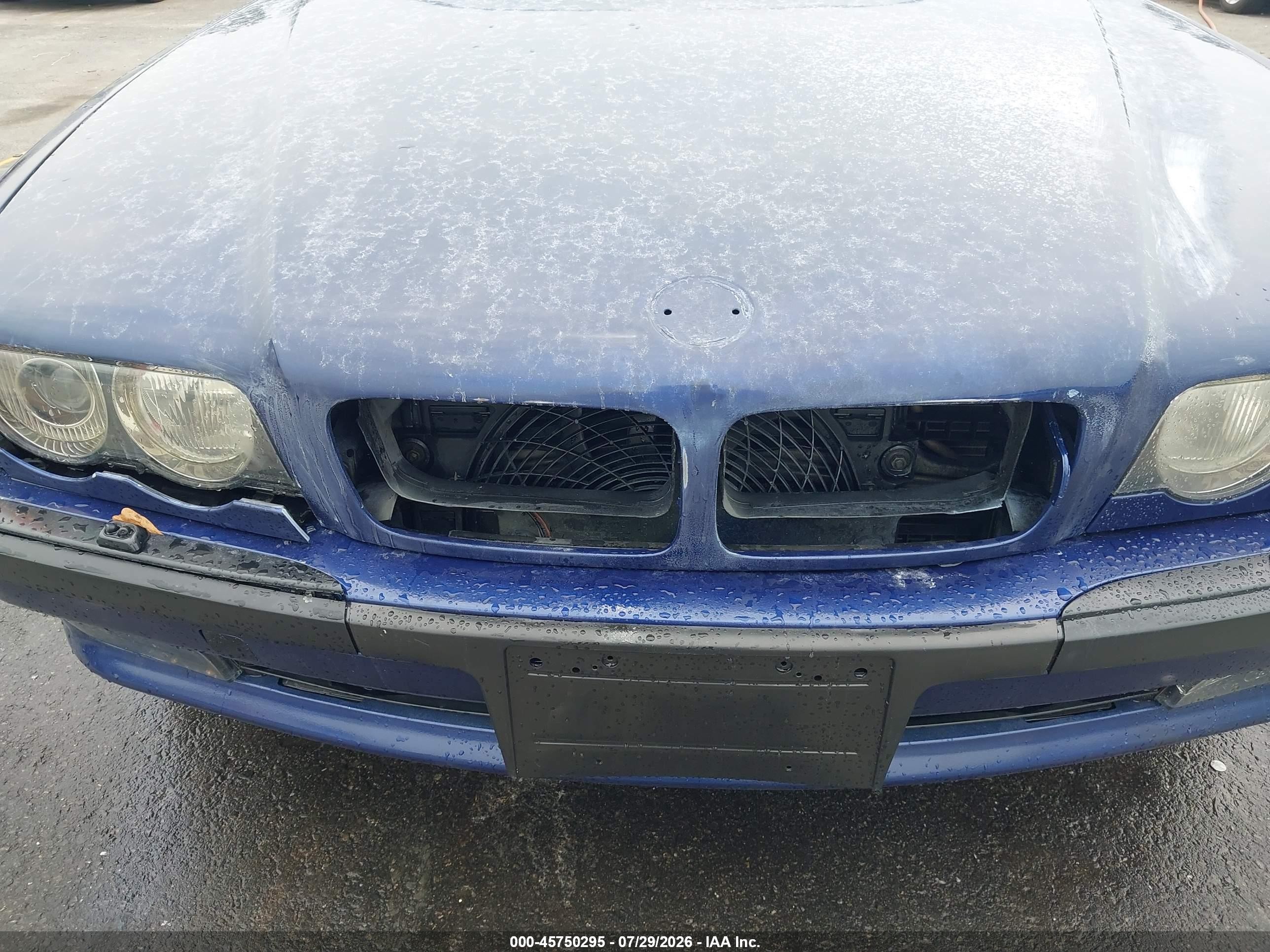 1999 Bmw 740ia   Blue vin: WBAGG8338XDN74974
