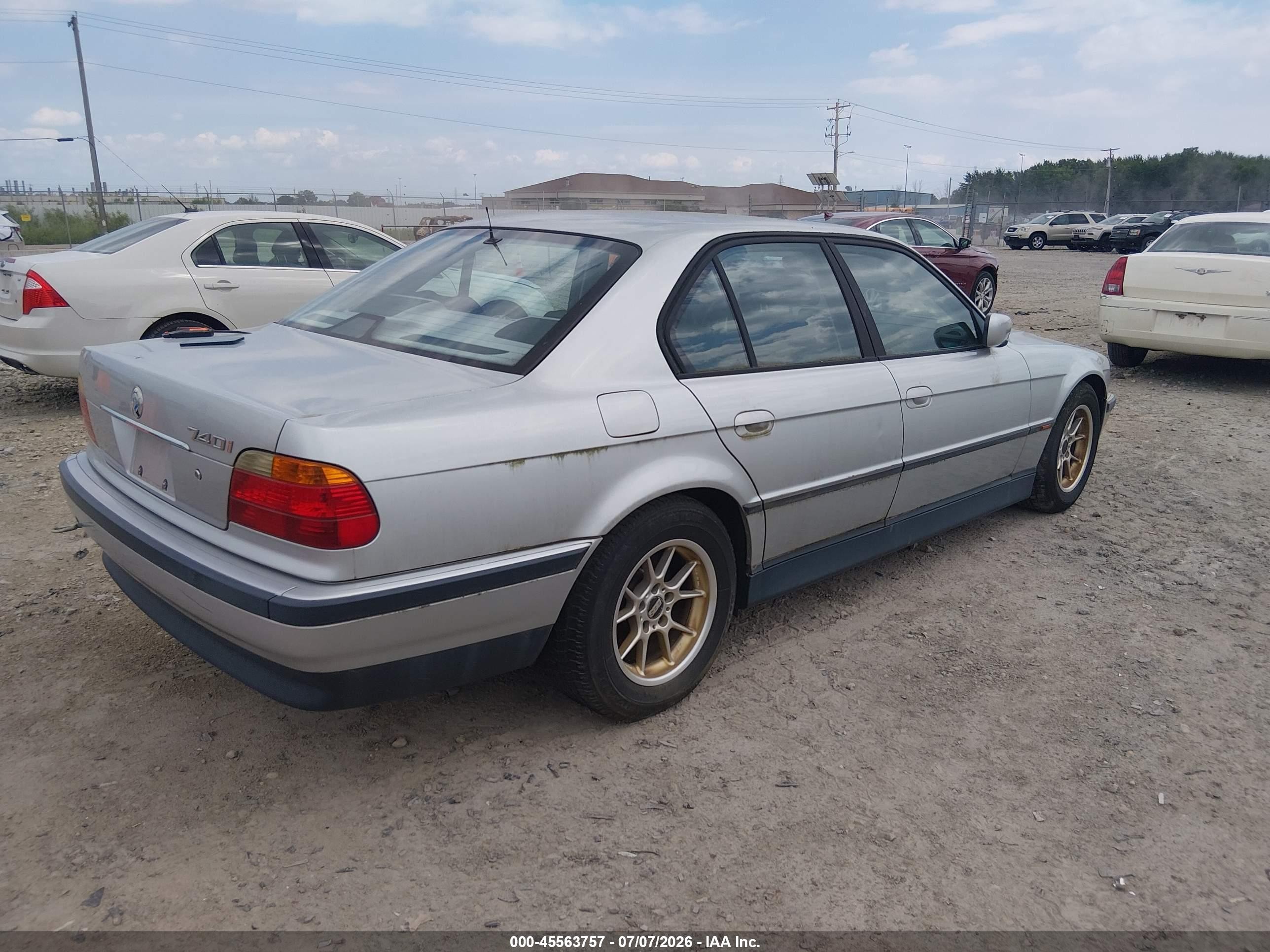 1999 Bmw 740ia   Silver vin: WBAGG8339XDN73624