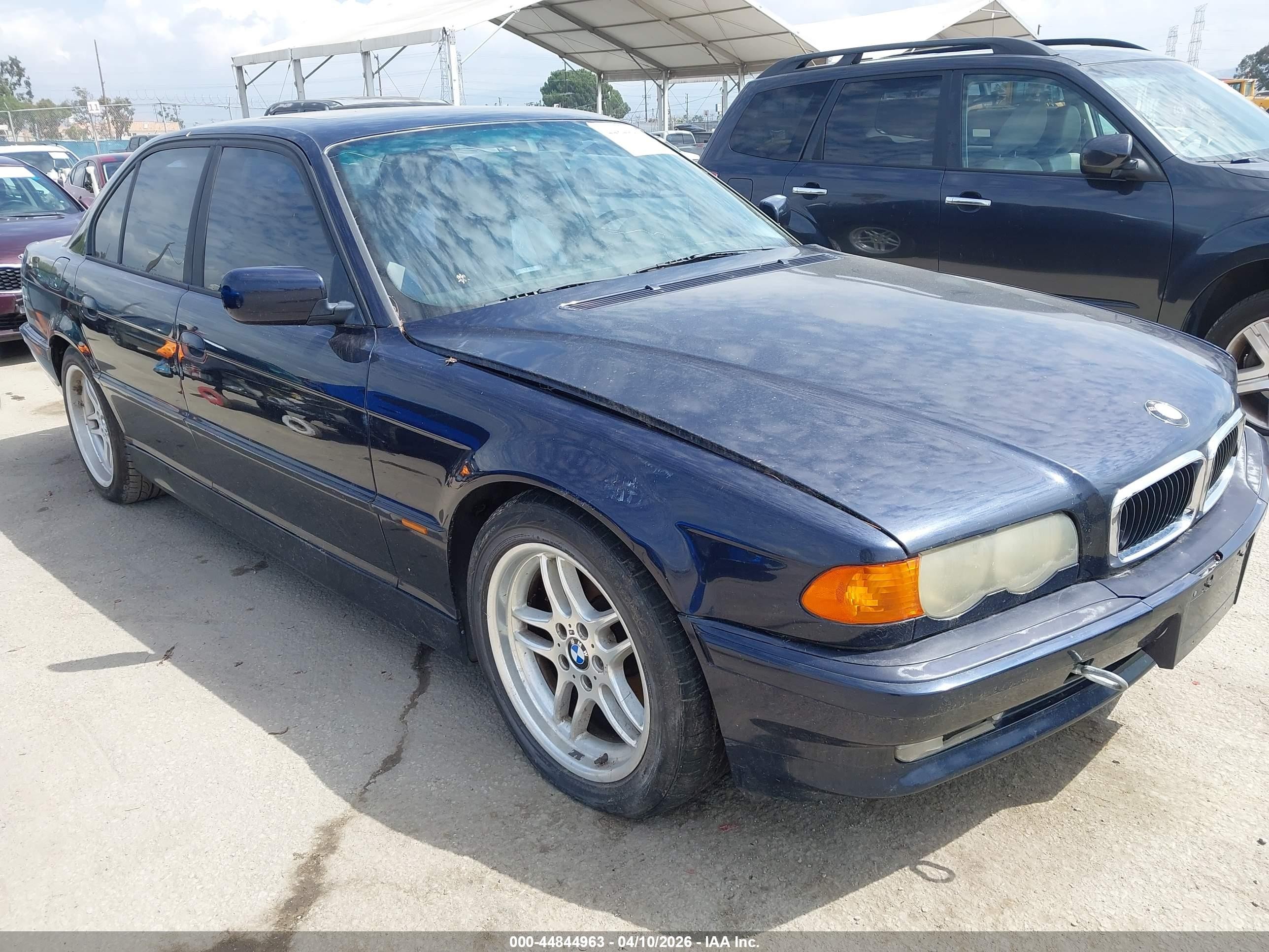 1999 Bmw 740ia   Black vin: WBAGG8339XDN74918