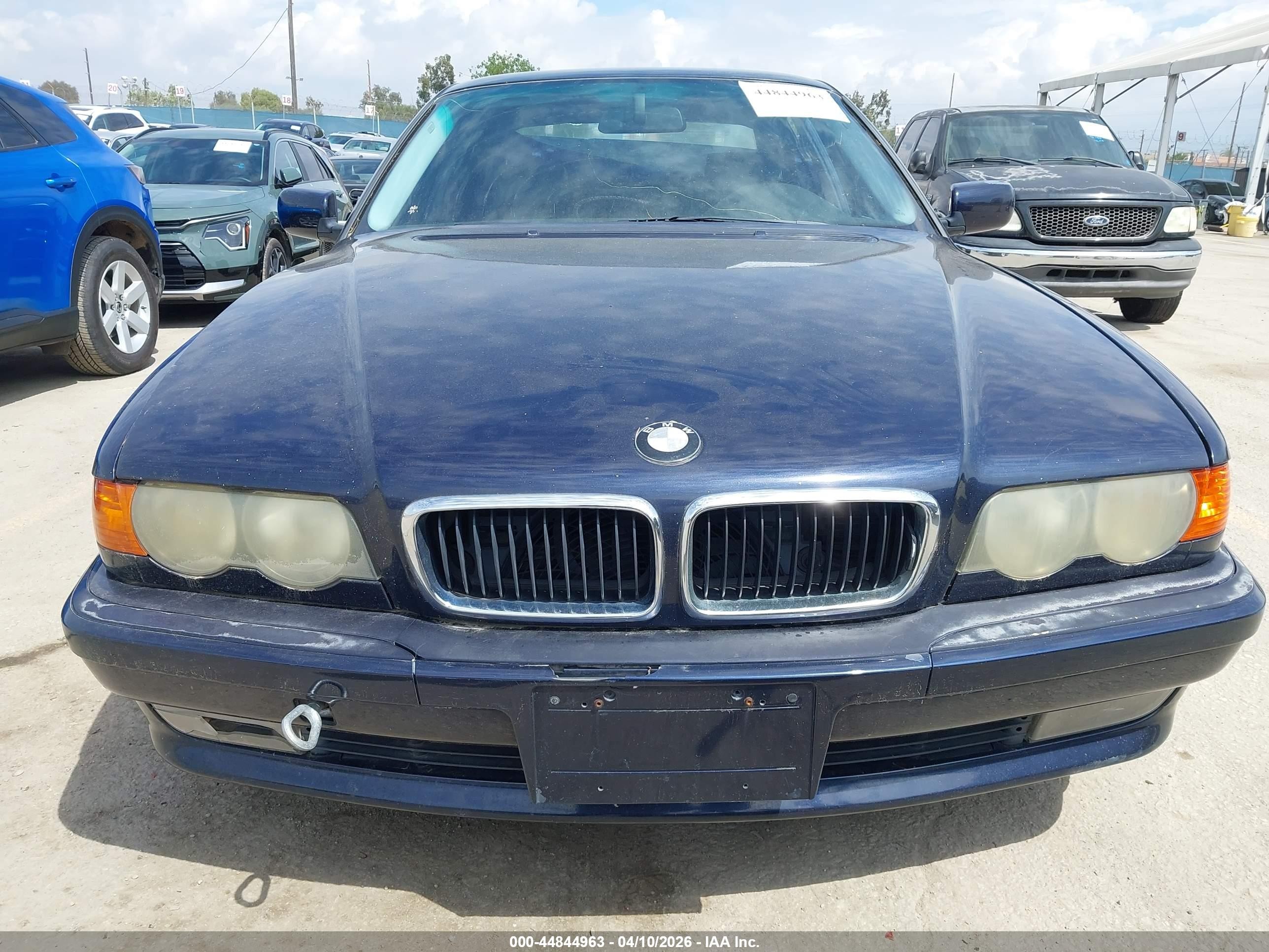 1999 Bmw 740ia   Black vin: WBAGG8339XDN74918