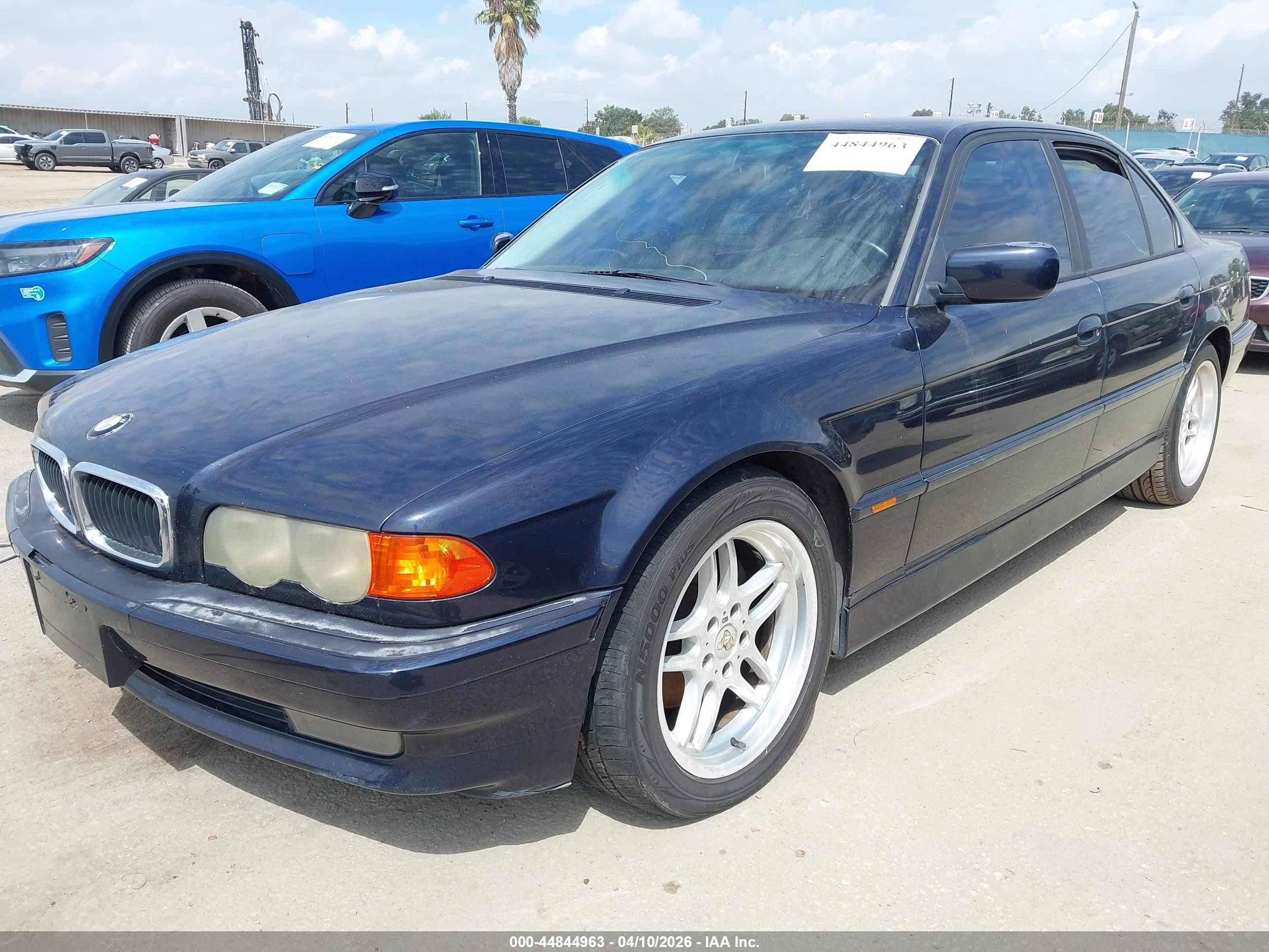 1999 Bmw 740ia   Black vin: WBAGG8339XDN74918