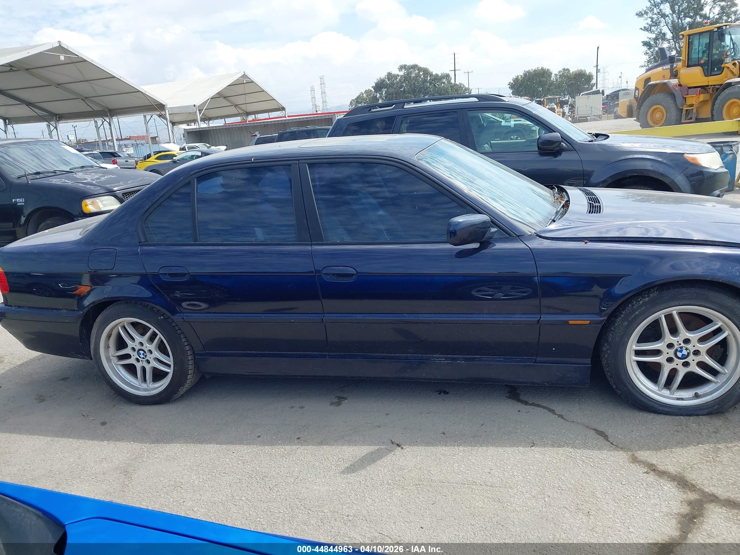 1999 Bmw 740ia   Black vin: WBAGG8339XDN74918