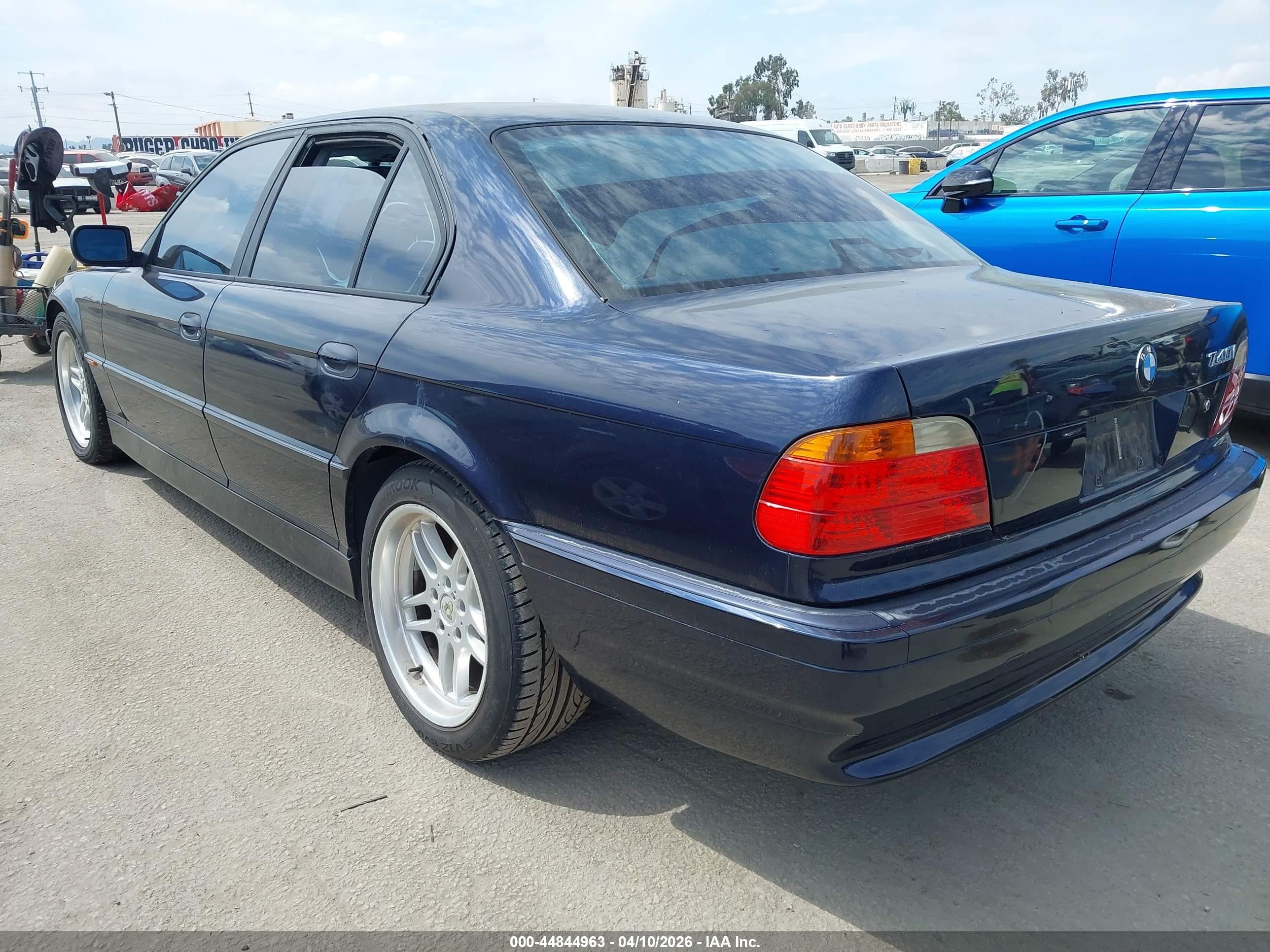 1999 Bmw 740ia   Black vin: WBAGG8339XDN74918
