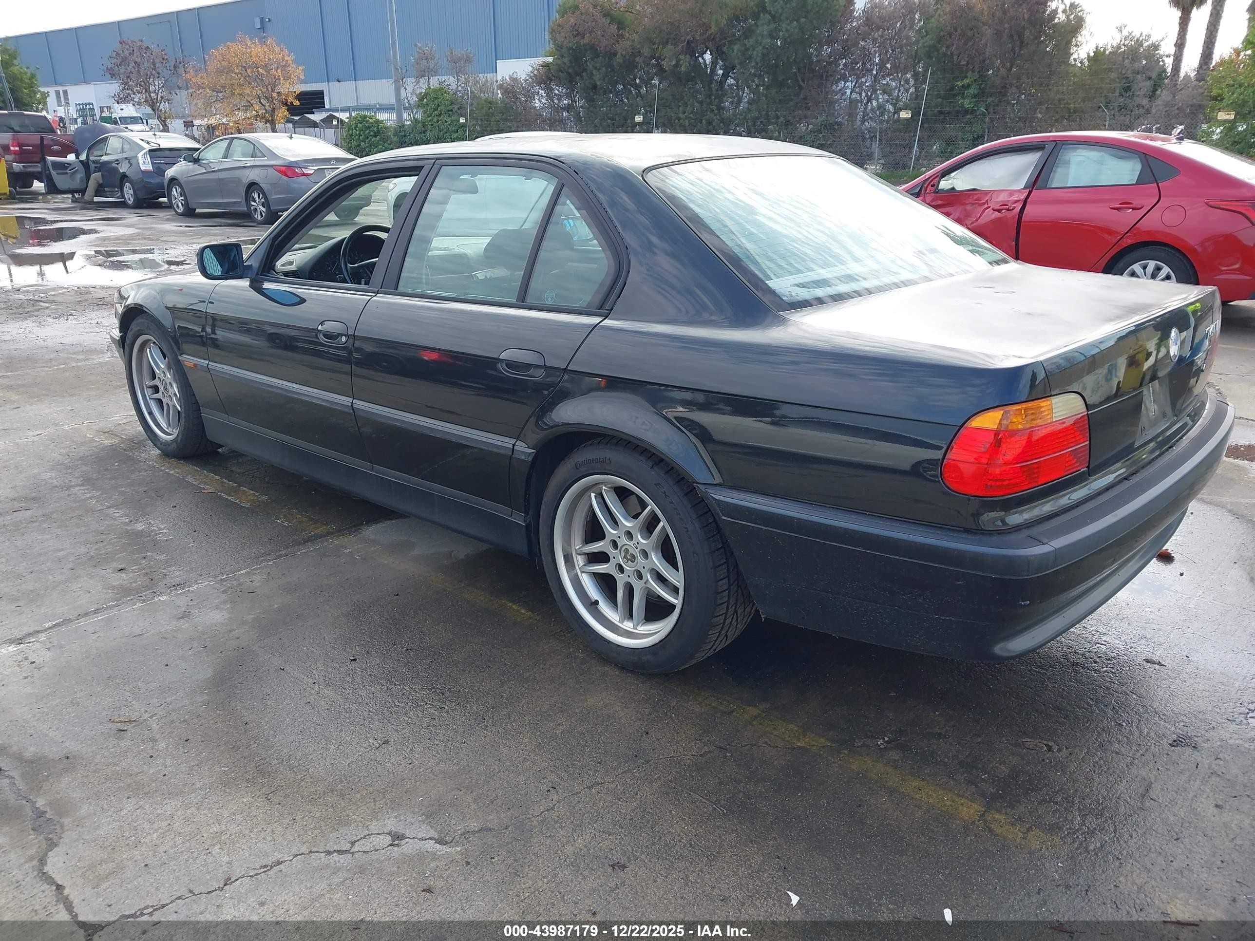1999 Bmw 740ia   Blue vin: WBAGG8339XDN75308