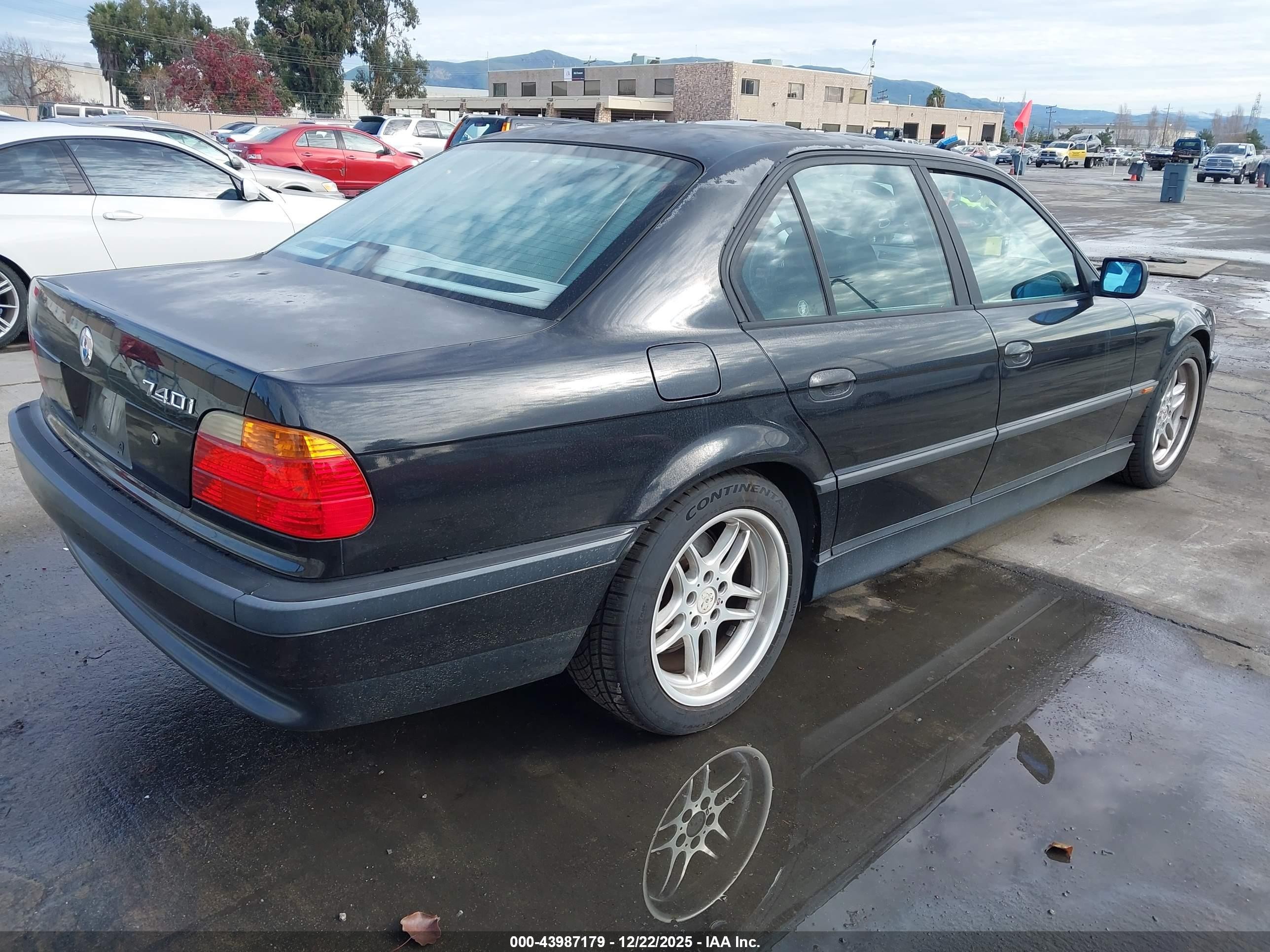 1999 Bmw 740ia   Blue vin: WBAGG8339XDN75308