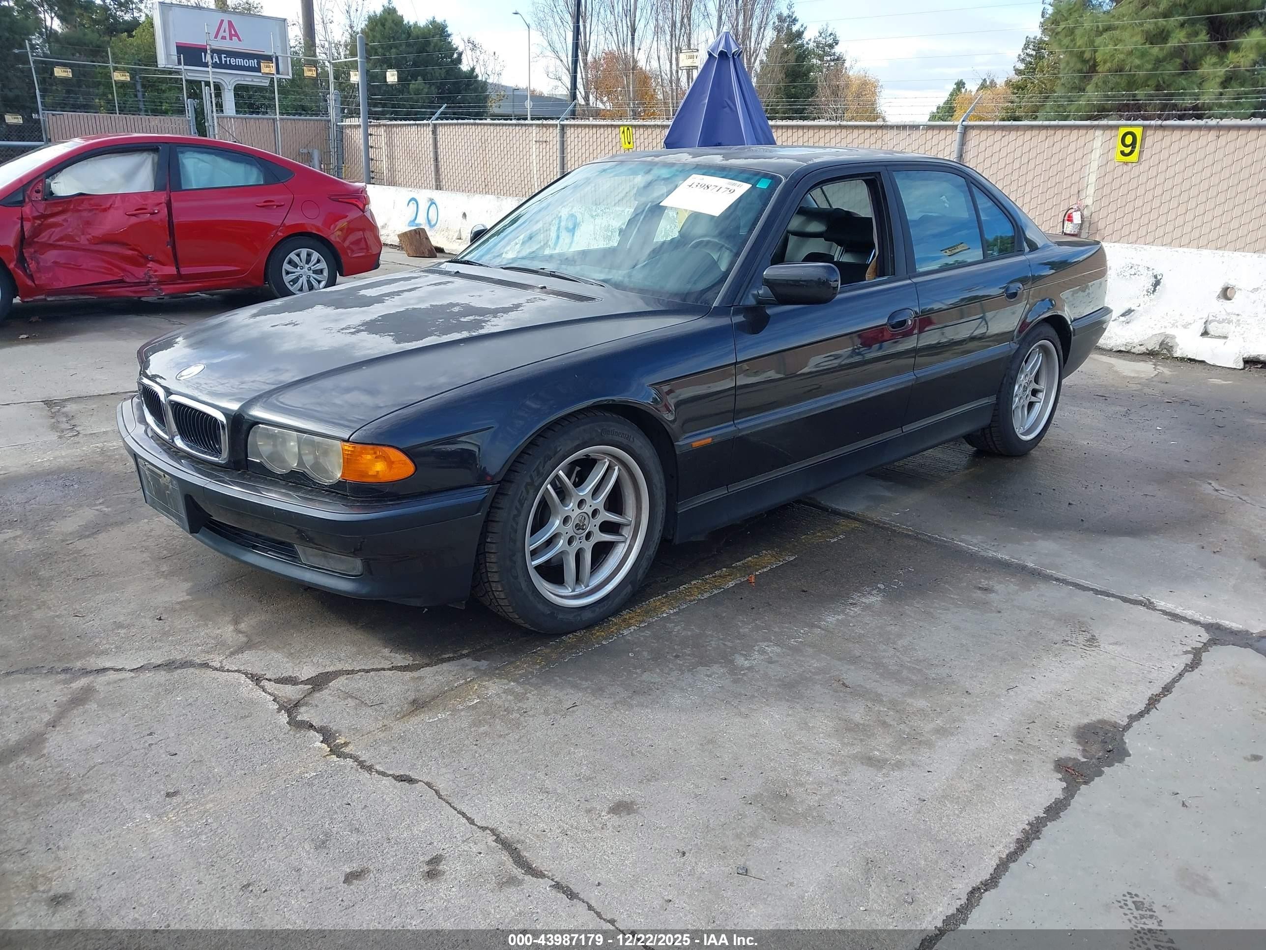 1999 Bmw 740ia   Blue vin: WBAGG8339XDN75308