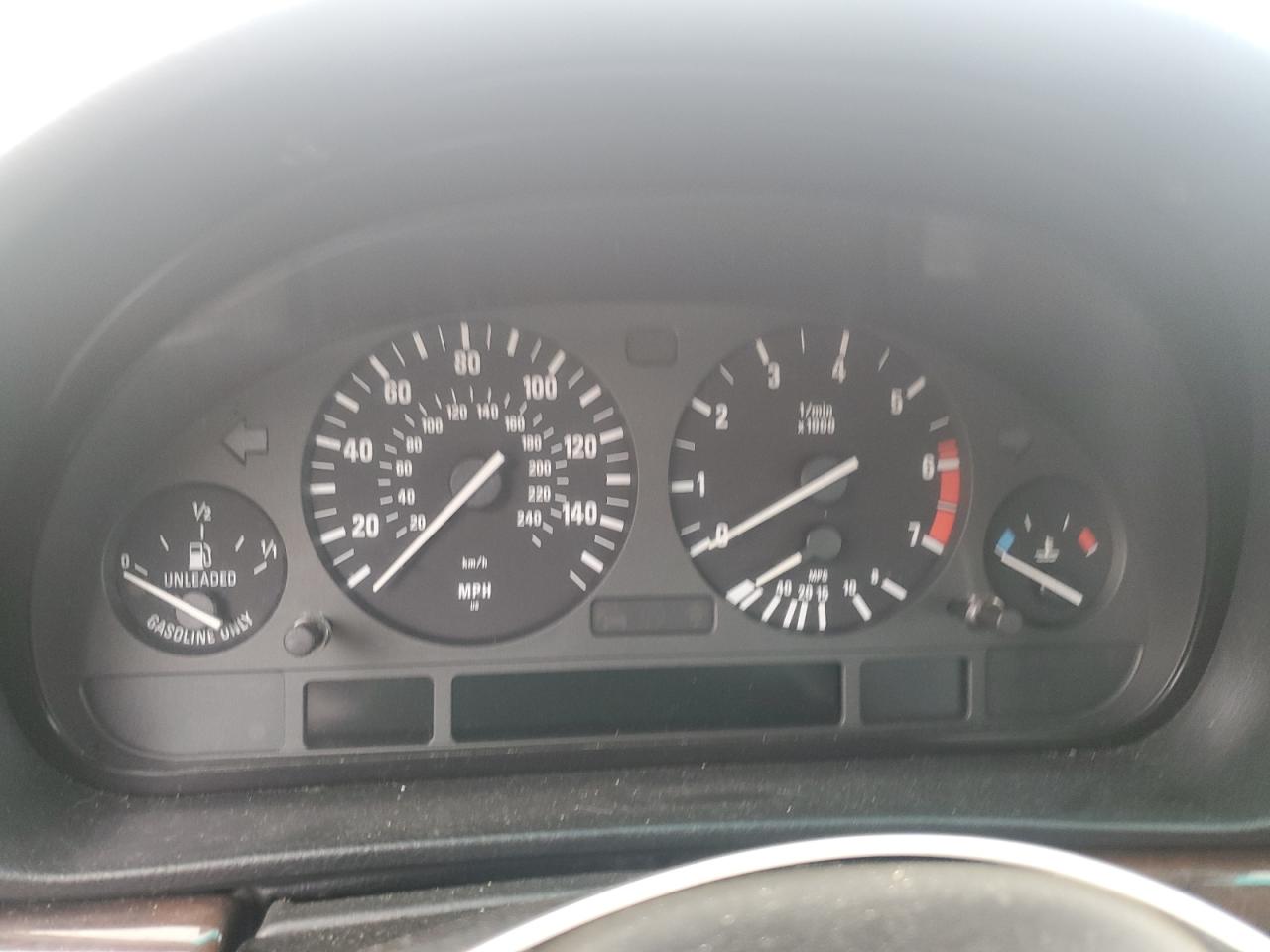 2000 Bmw 740 I Automatic Silver vin: WBAGG8340YDN76180