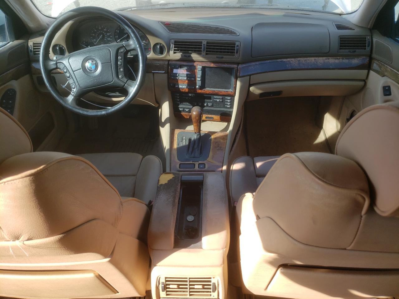 2000 Bmw 740 I Automatic   Белый vin: WBAGG8341YDN77869