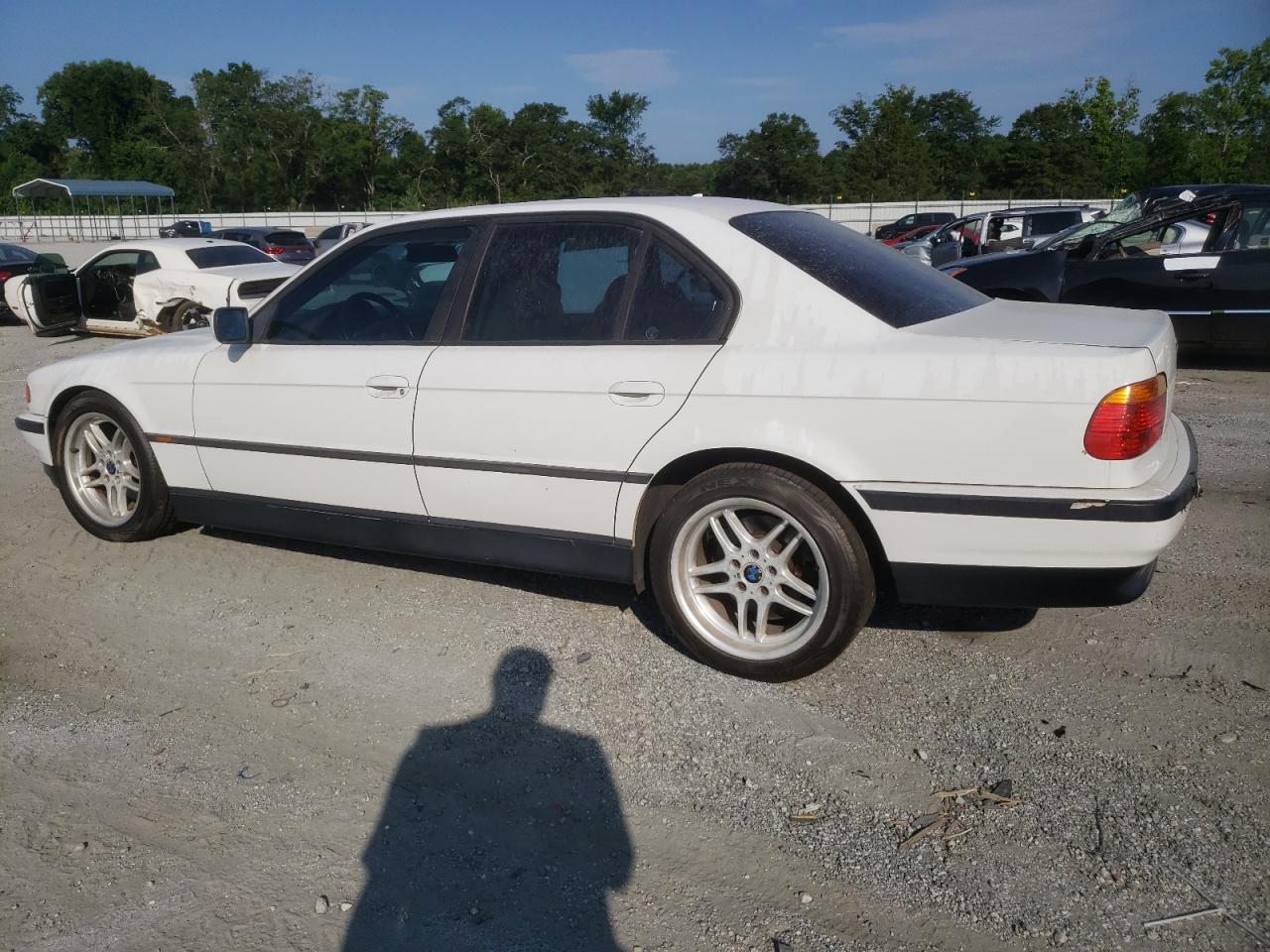 2000 Bmw 740 I Automatic   Белый vin: WBAGG8341YDN77869