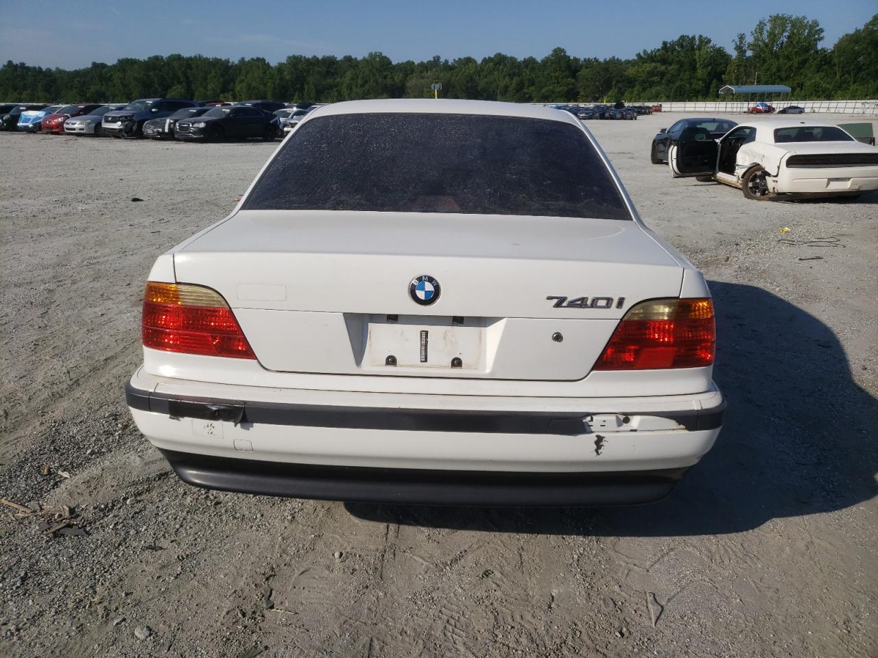 2000 Bmw 740 I Automatic   Белый vin: WBAGG8341YDN77869