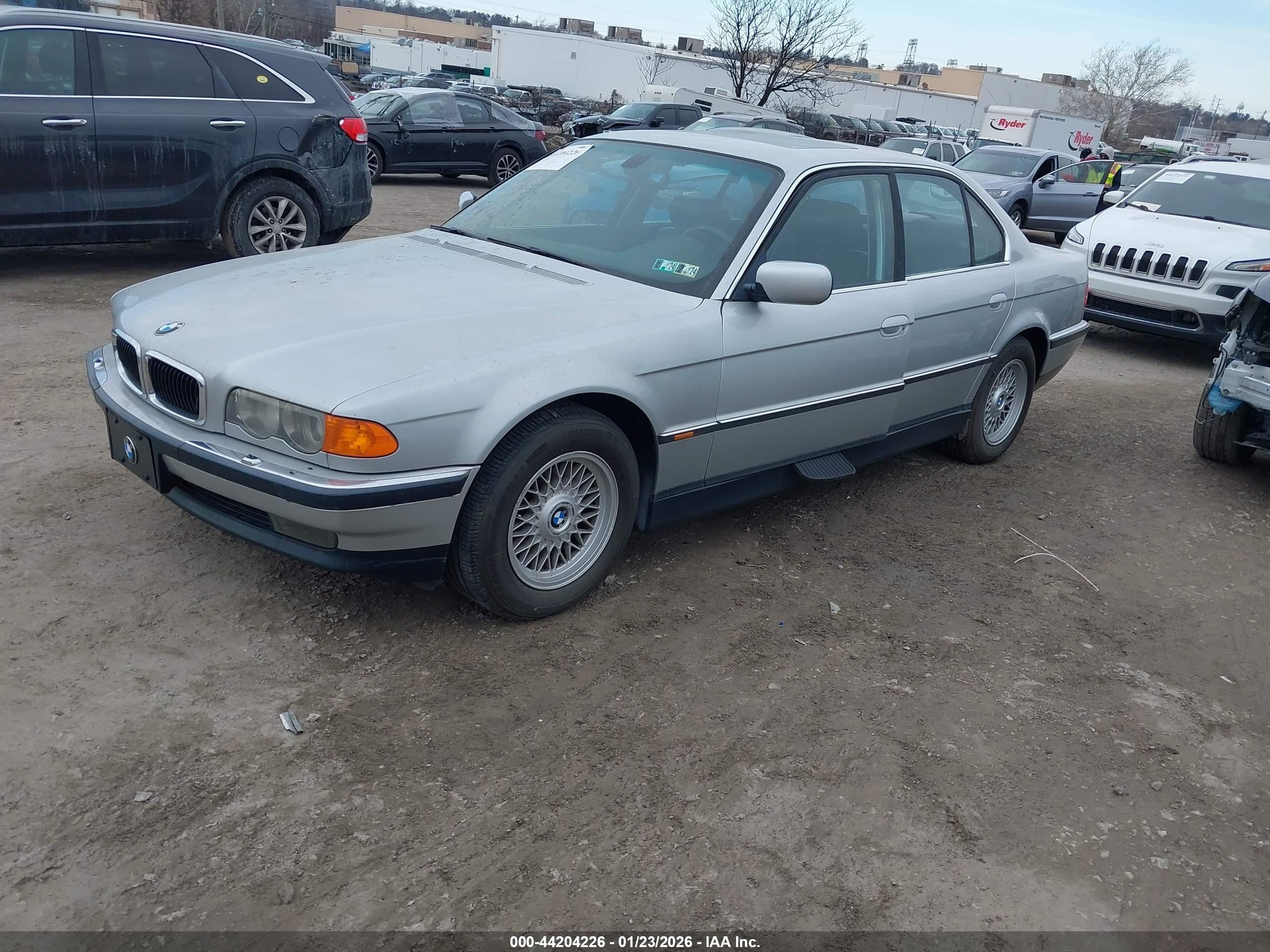 2000 Bmw 740ia   Silver vin: WBAGG8343YDN80997