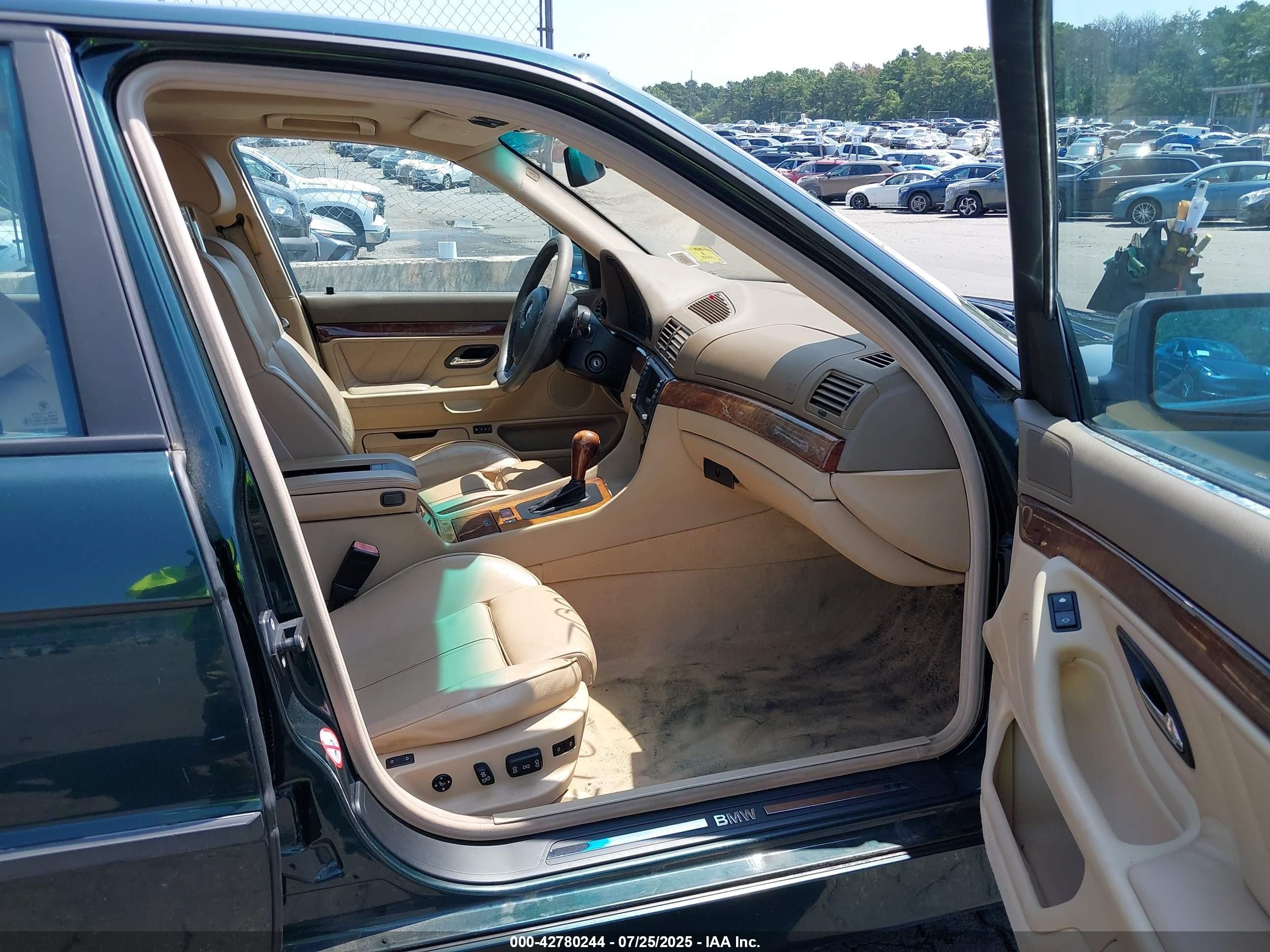 2001 Bmw 740ia   Green vin: WBAGG83441DN86927