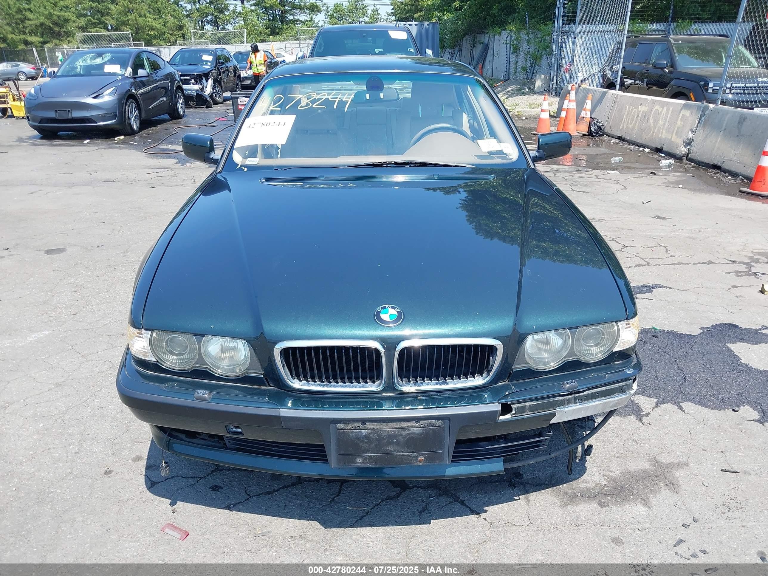 2001 Bmw 740ia   Green vin: WBAGG83441DN86927