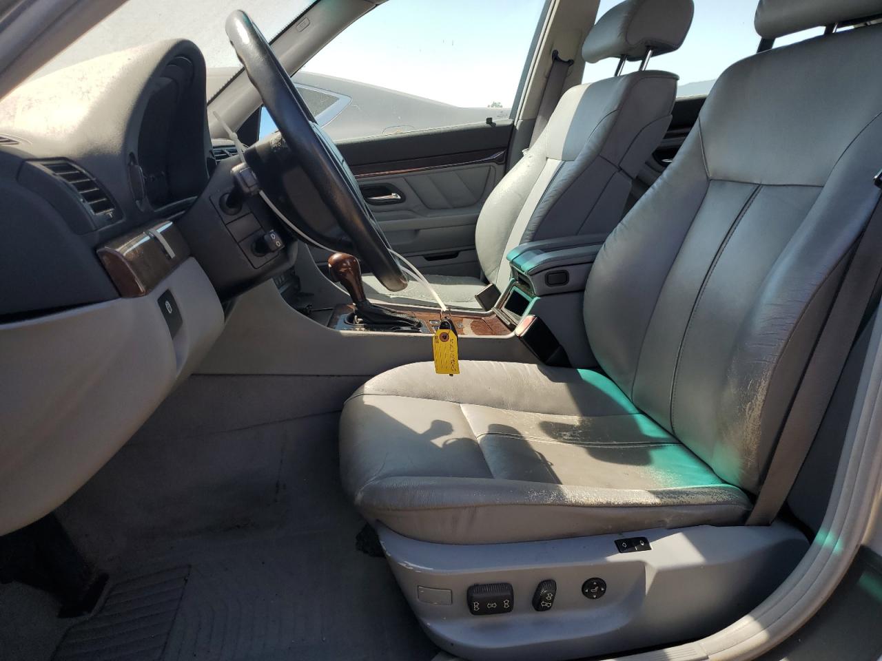 2001 Bmw 740 I Automatic Silver vin: WBAGG83441DN87804