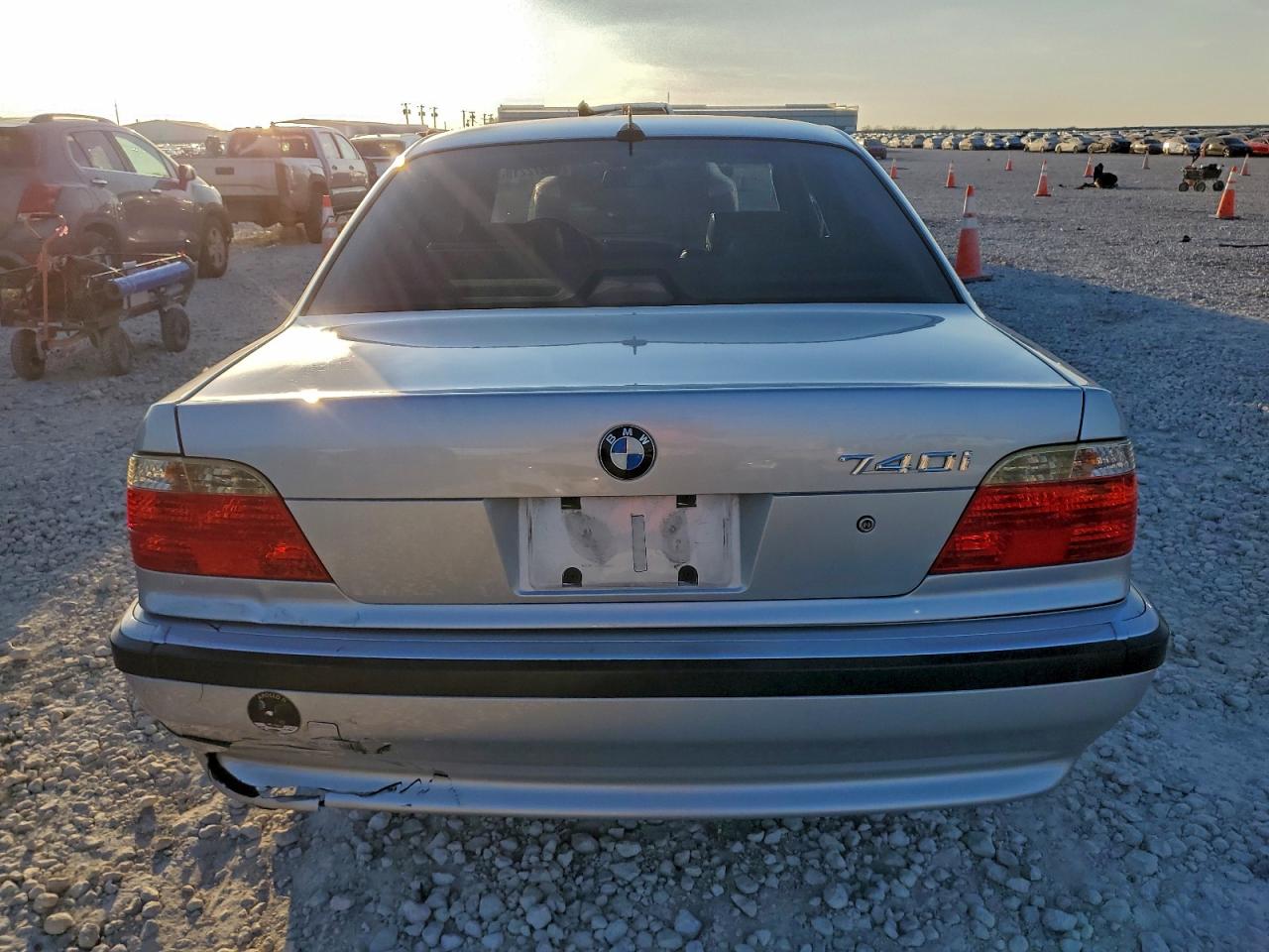 2001 Bmw 740 I Automatic Silver vin: WBAGG83451DN85754