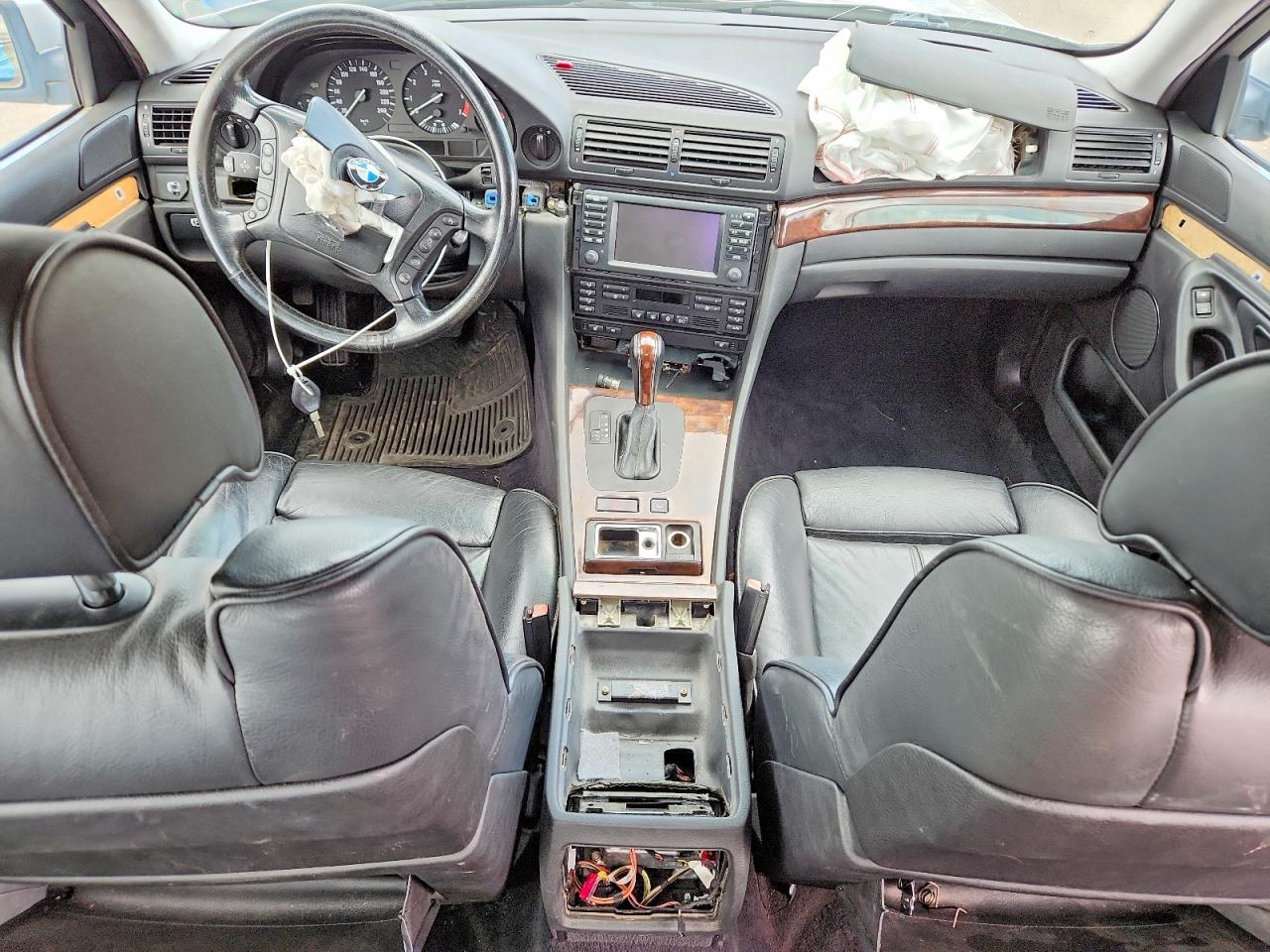 2001 Bmw 740 I Automatic Silver vin: WBAGG83451DN89075