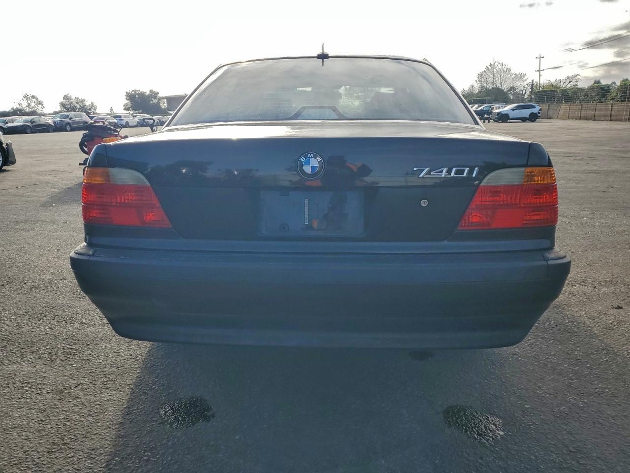 2000 Bmw 740 I Automatic Black vin: WBAGG8345YDN76353