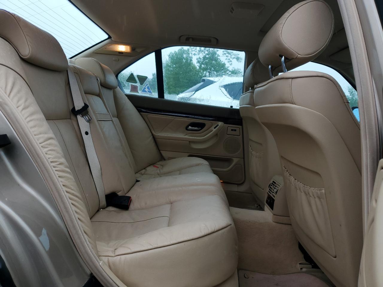 2000 Bmw 740 I Automatic Gold vin: WBAGG8345YDN76840