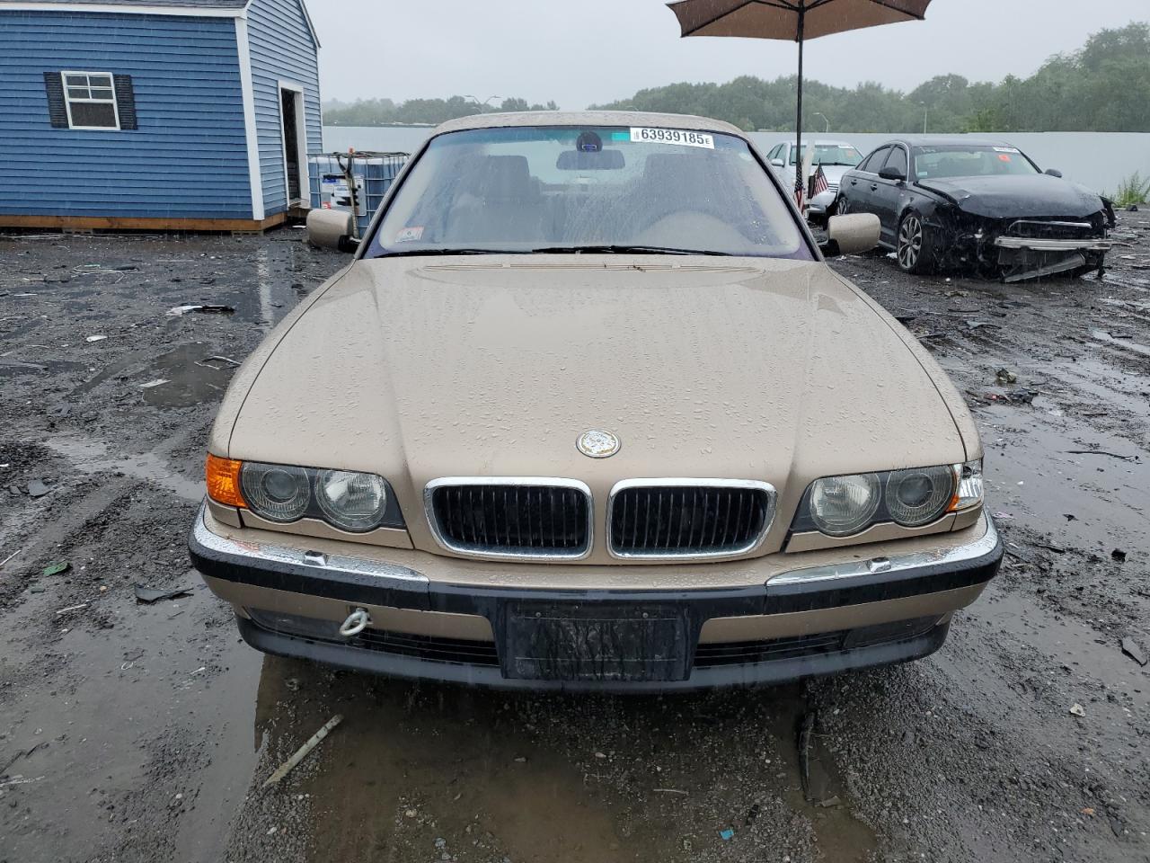 2000 Bmw 740 I Automatic Gold vin: WBAGG8345YDN76840