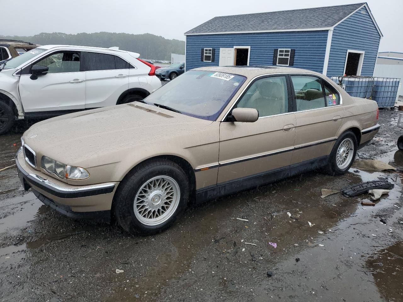 2000 Bmw 740 I Automatic Gold vin: WBAGG8345YDN76840