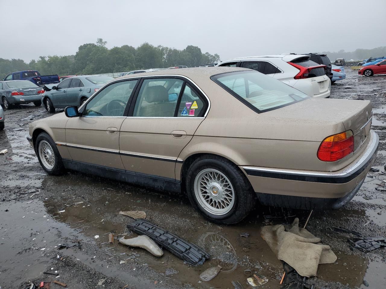 2000 Bmw 740 I Automatic Gold vin: WBAGG8345YDN76840