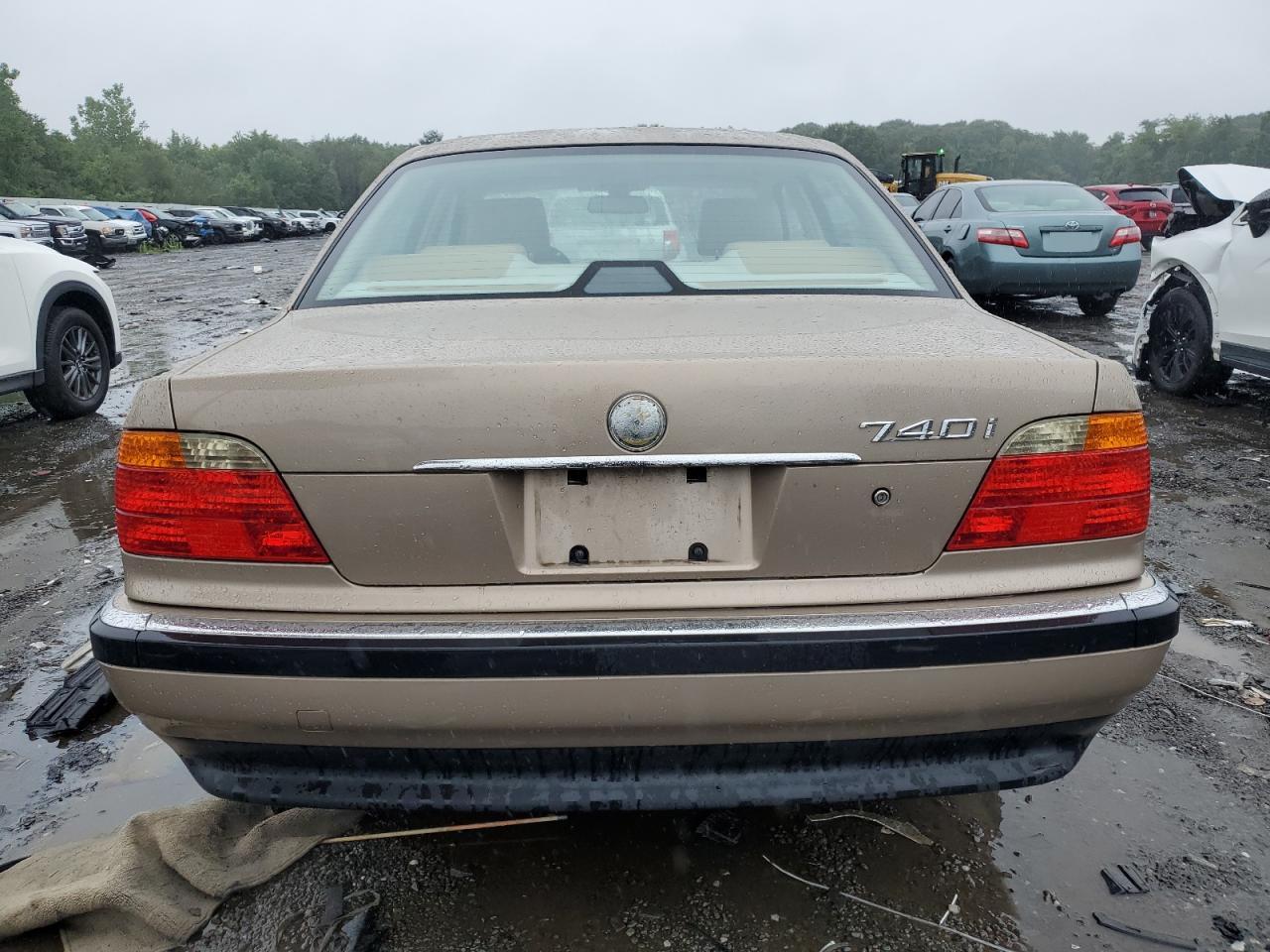 2000 Bmw 740 I Automatic Gold vin: WBAGG8345YDN76840