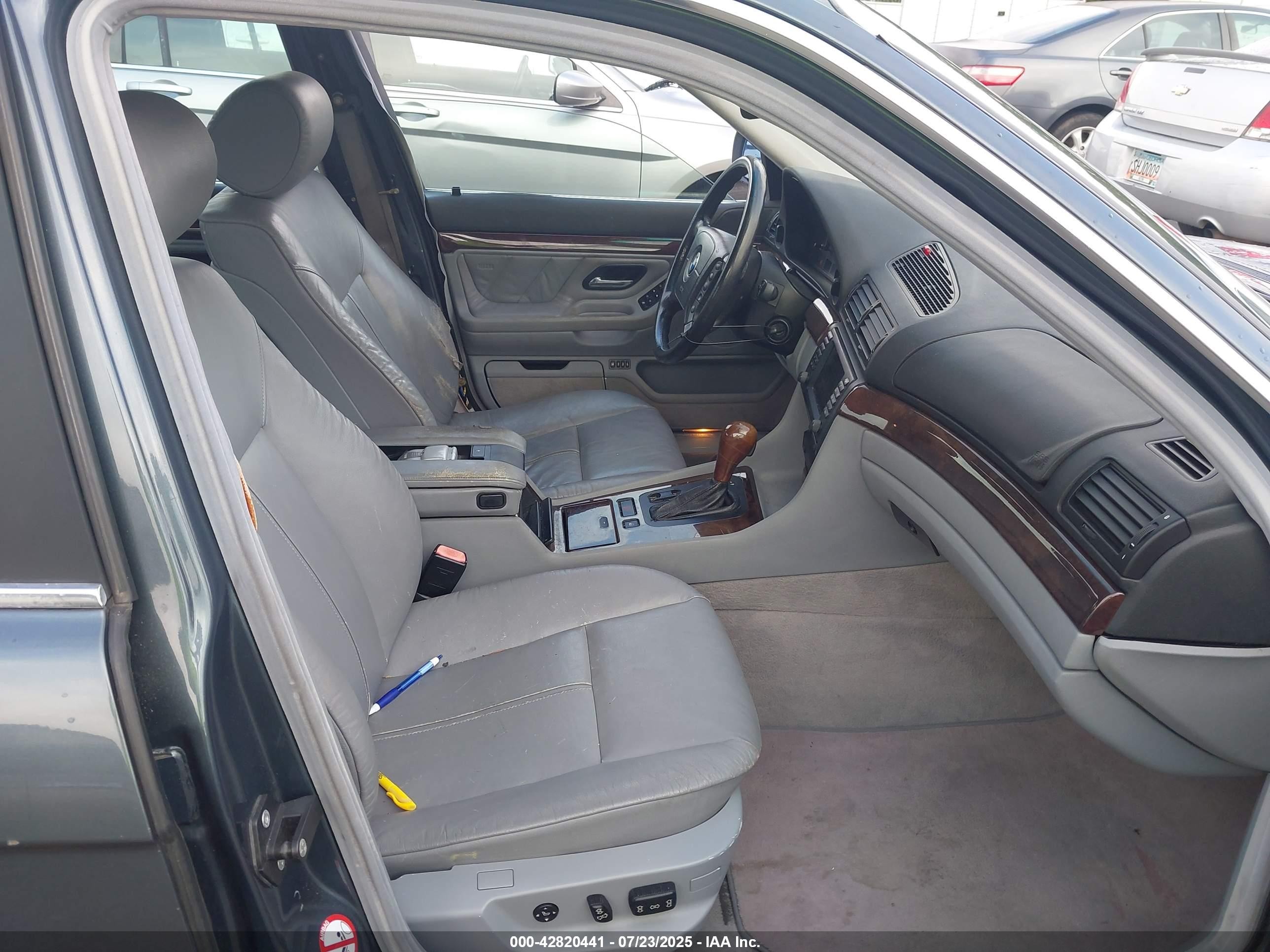 2001 Bmw 740ia   Blue vin: WBAGG83461DN88520