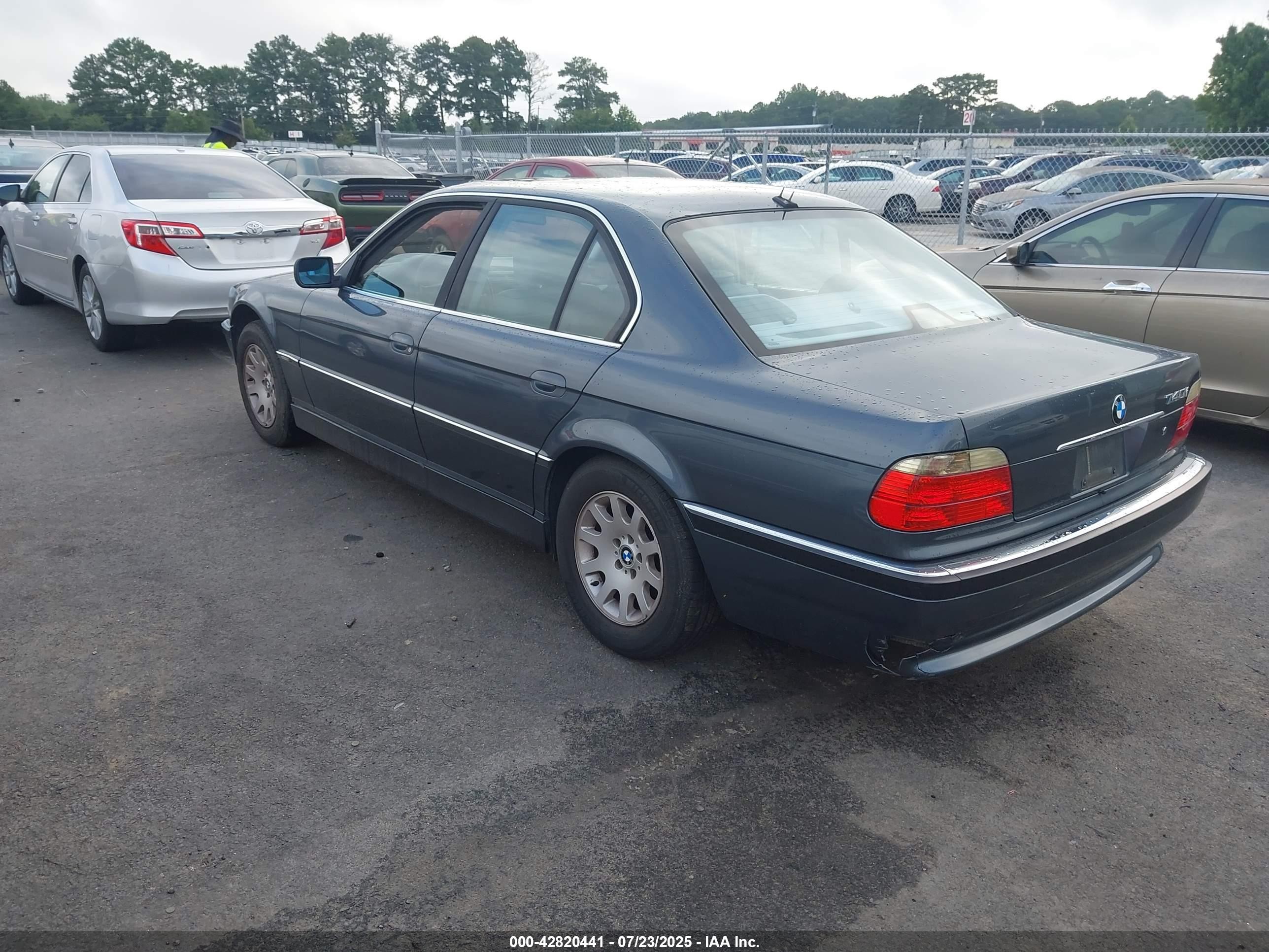 2001 Bmw 740ia   Blue vin: WBAGG83461DN88520