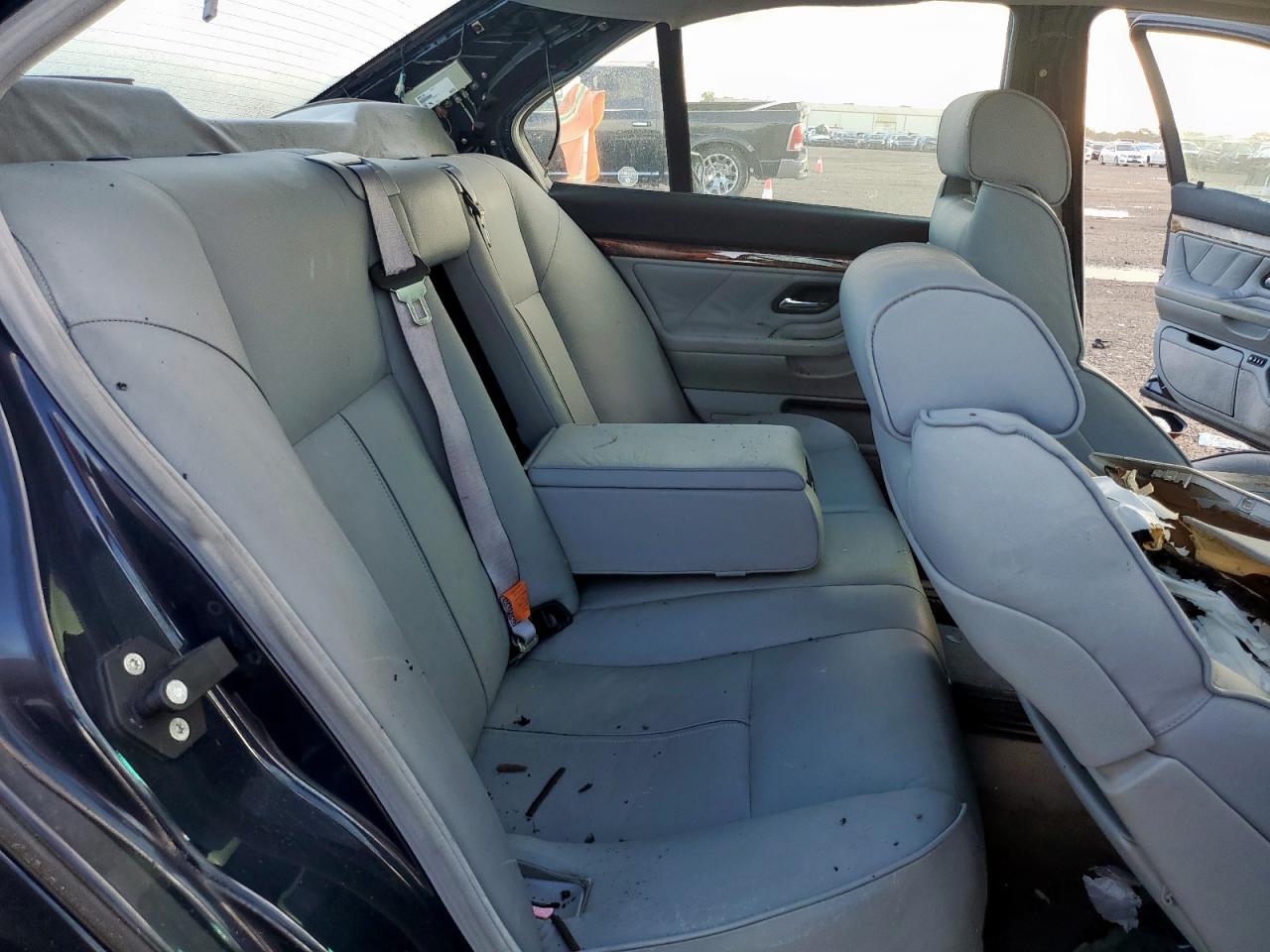 2000 Bmw 740 I Automatic Blue vin: WBAGG8346YDN77561
