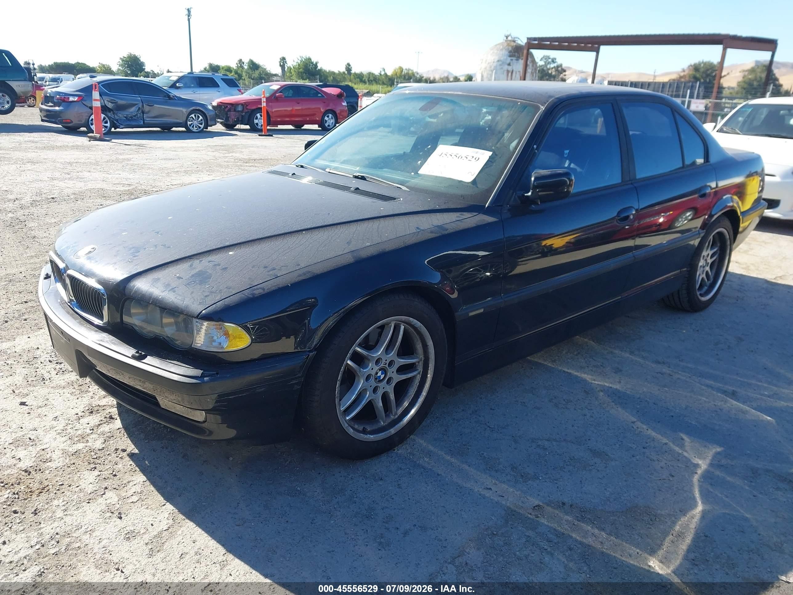2001 Bmw 740ia   Black vin: WBAGG83471DN84640