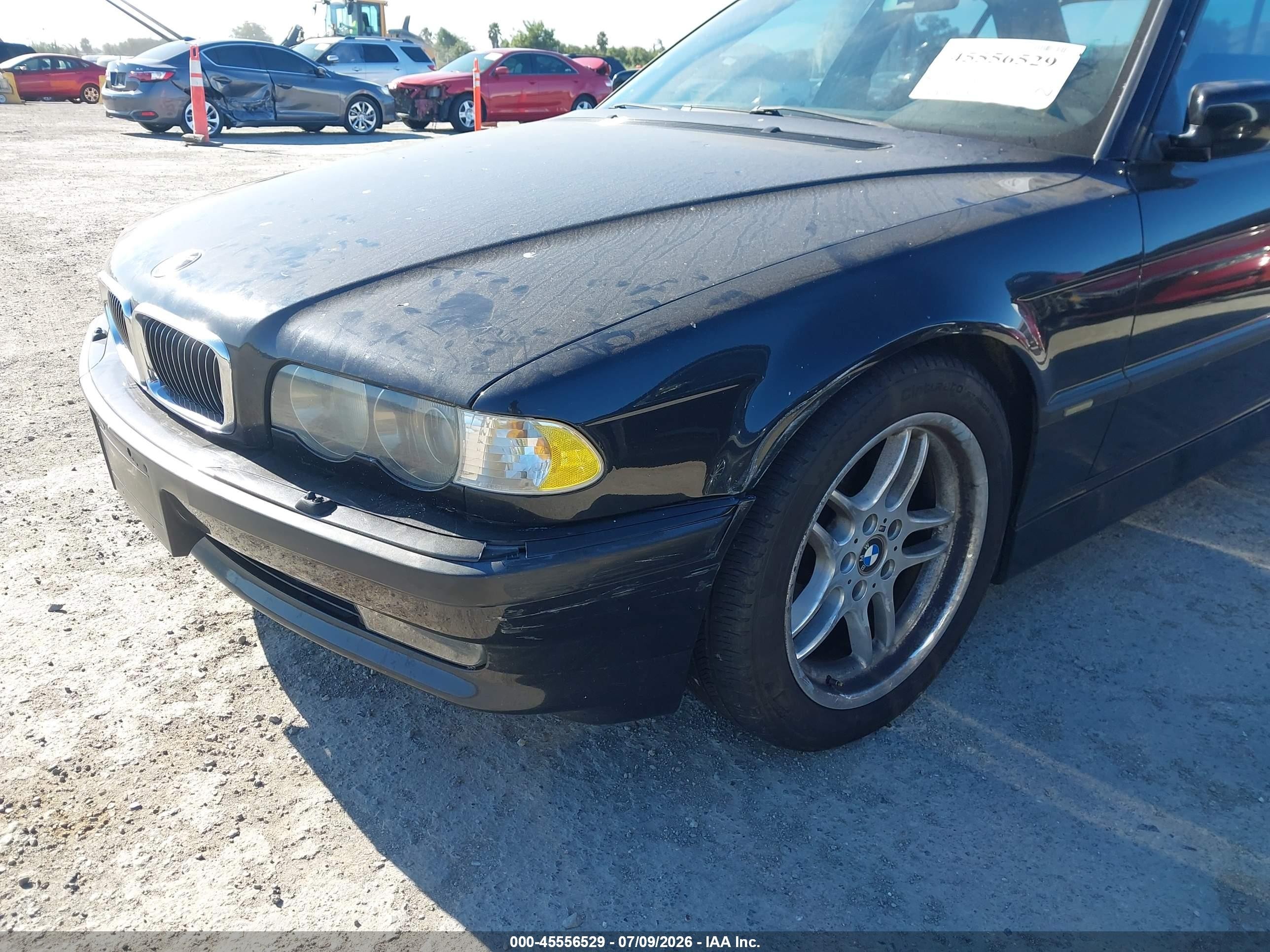 2001 Bmw 740ia   Black vin: WBAGG83471DN84640