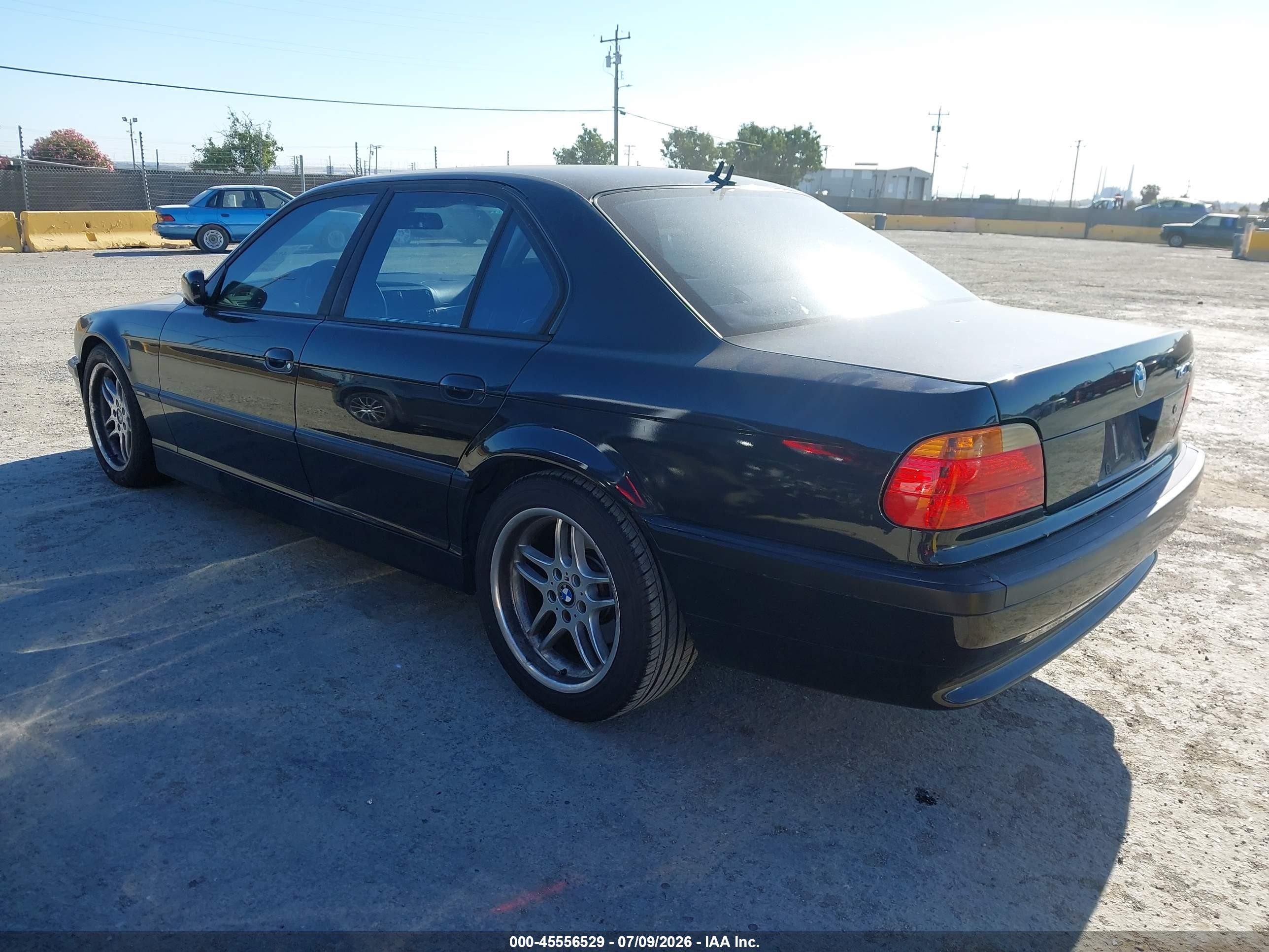 2001 Bmw 740ia   Black vin: WBAGG83471DN84640