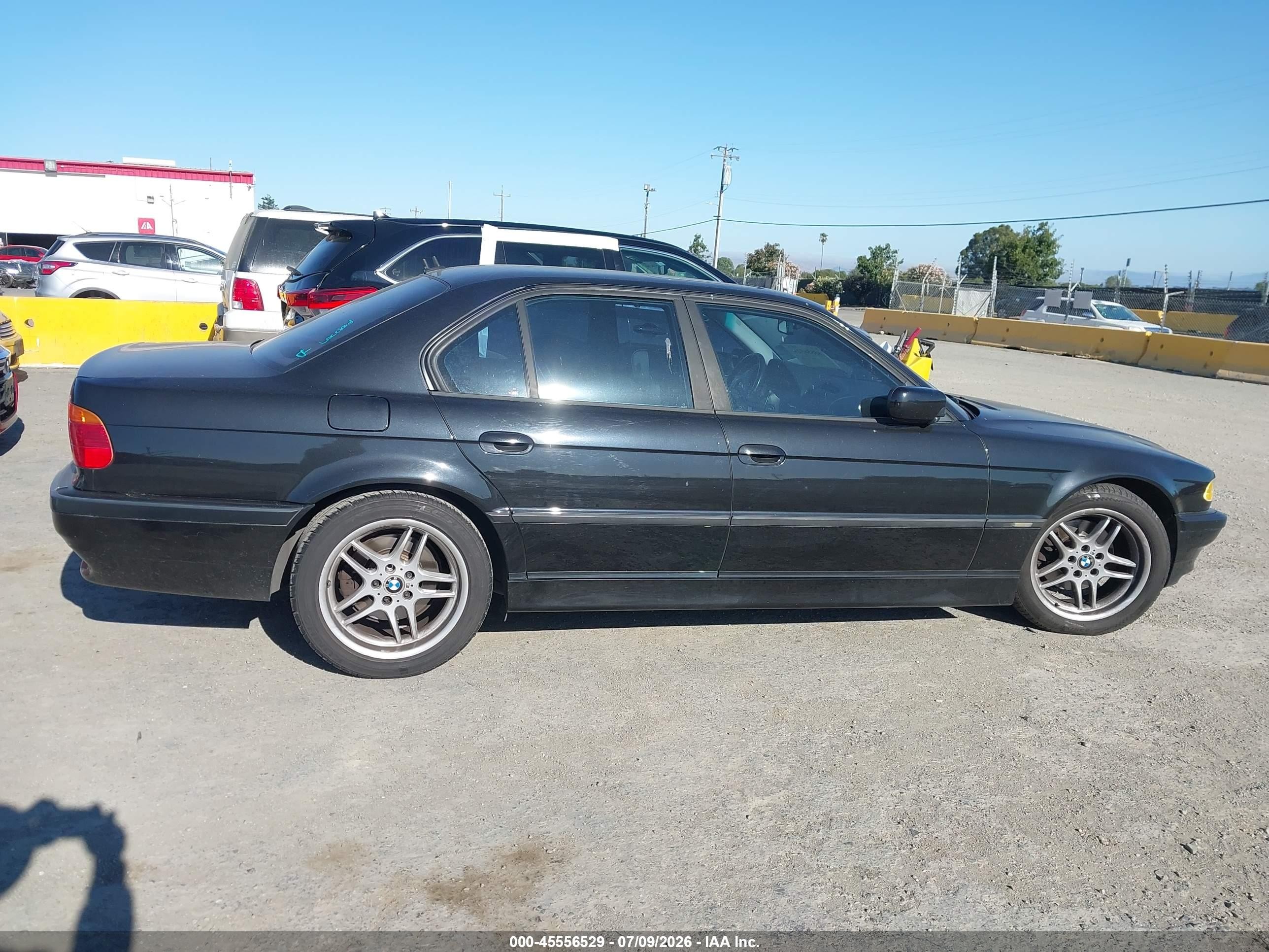 2001 Bmw 740ia   Black vin: WBAGG83471DN84640
