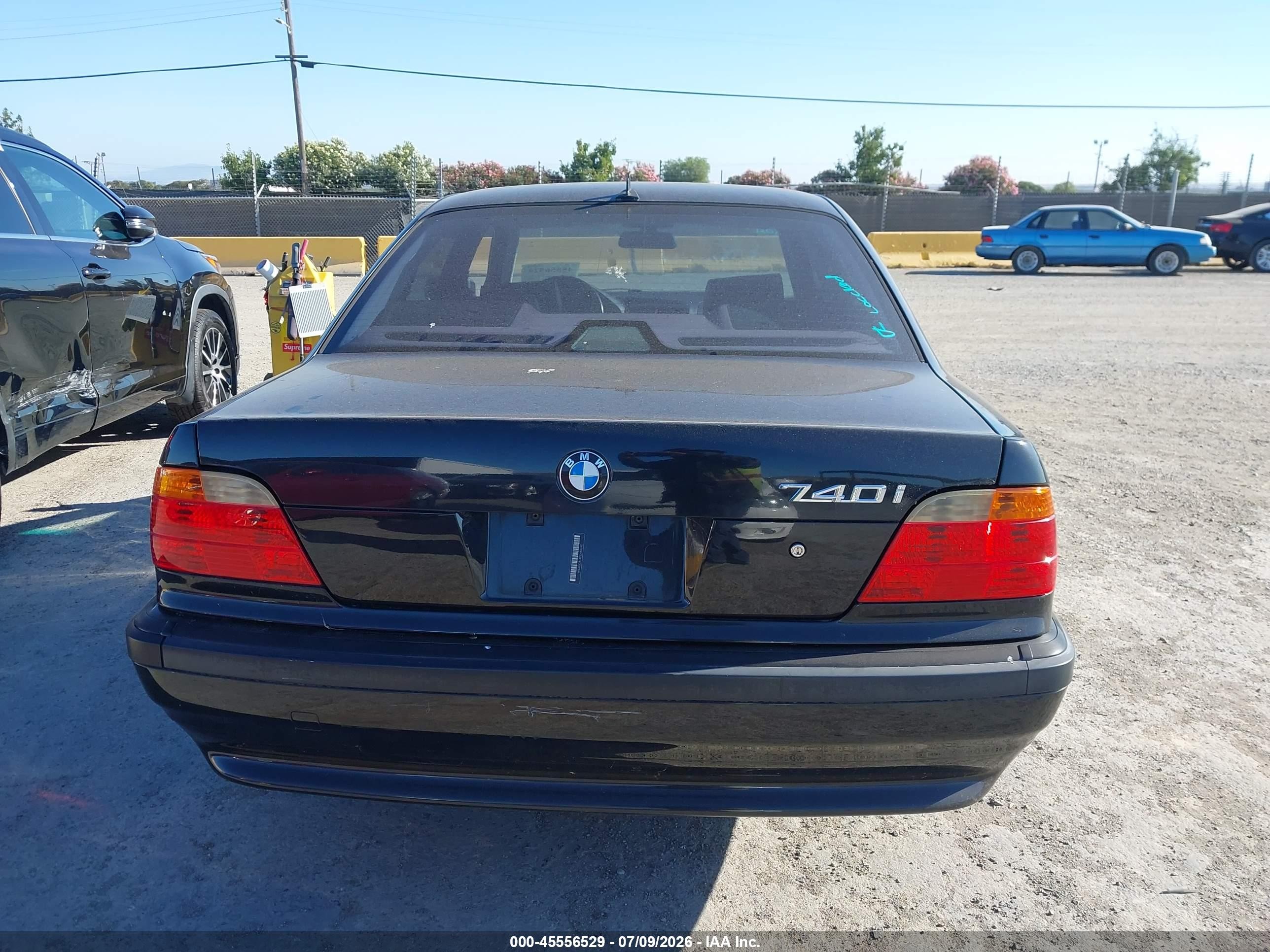 2001 Bmw 740ia   Black vin: WBAGG83471DN84640