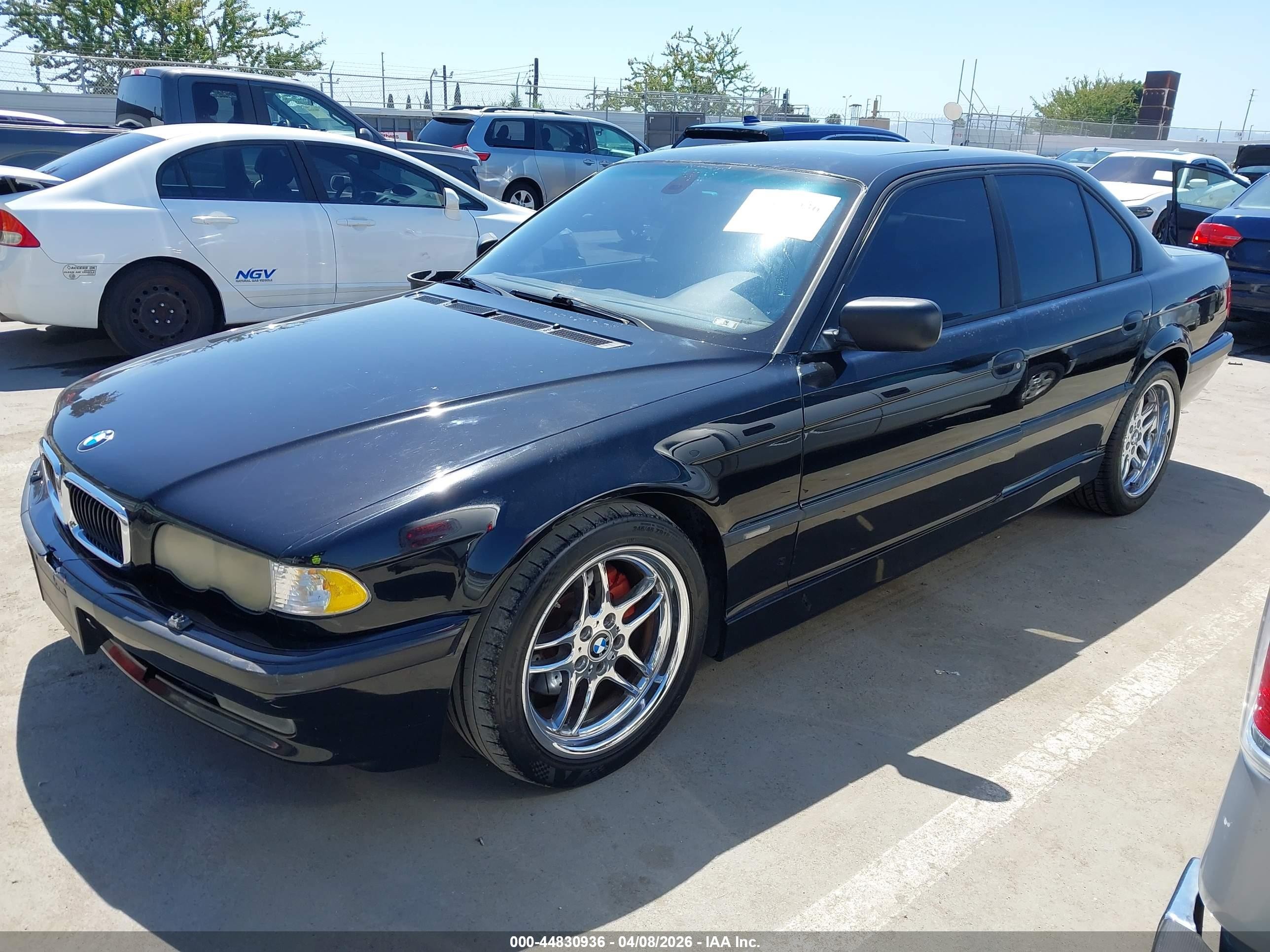 2001 Bmw 740ia   Black vin: WBAGG83471DN87358