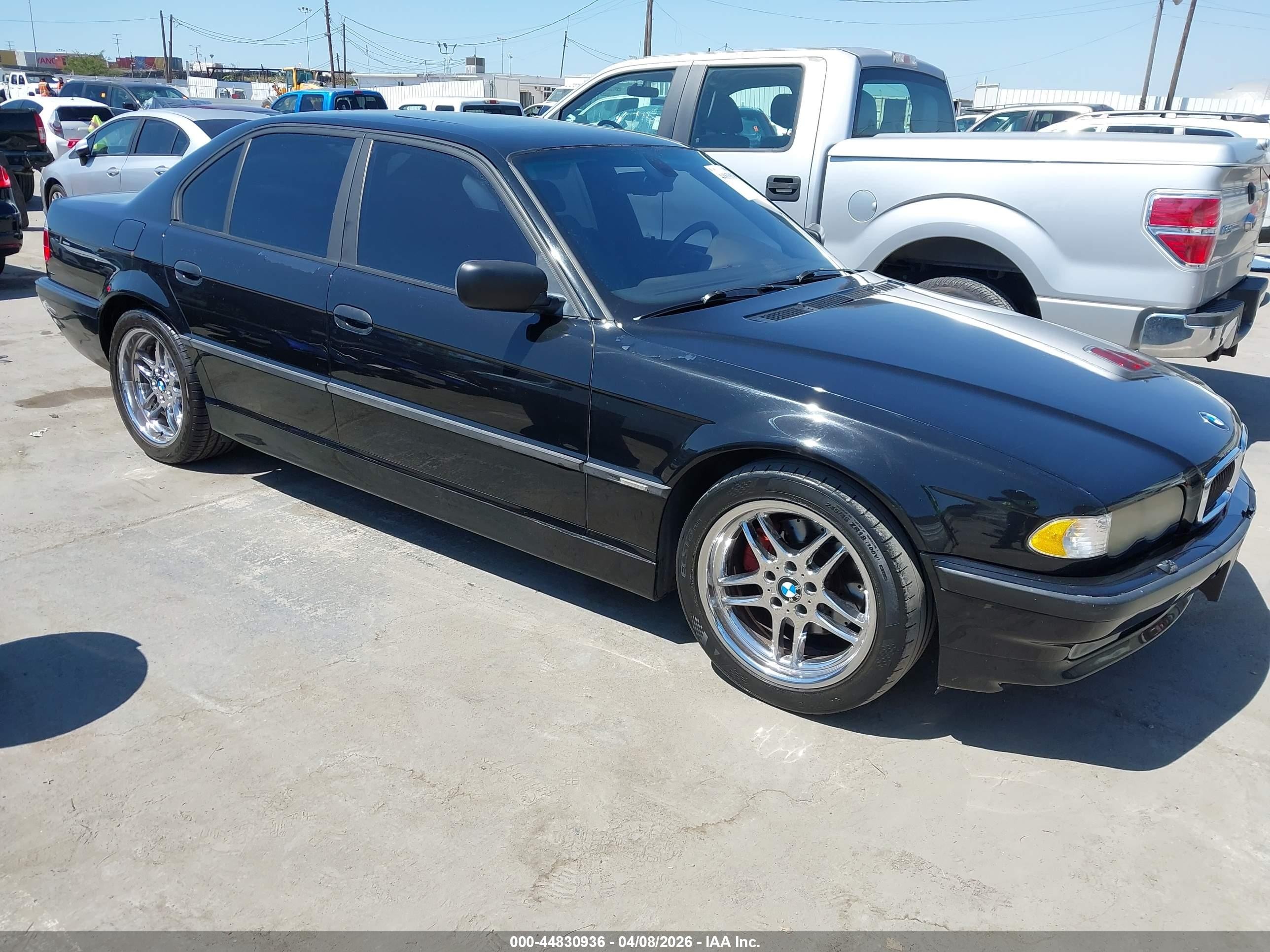 2001 Bmw 740ia   Black vin: WBAGG83471DN87358
