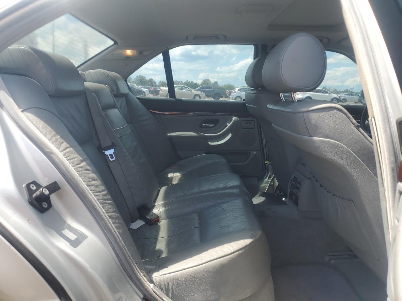 2001 Bmw 740 I Automatic Silver vin: WBAGG83481DN81214