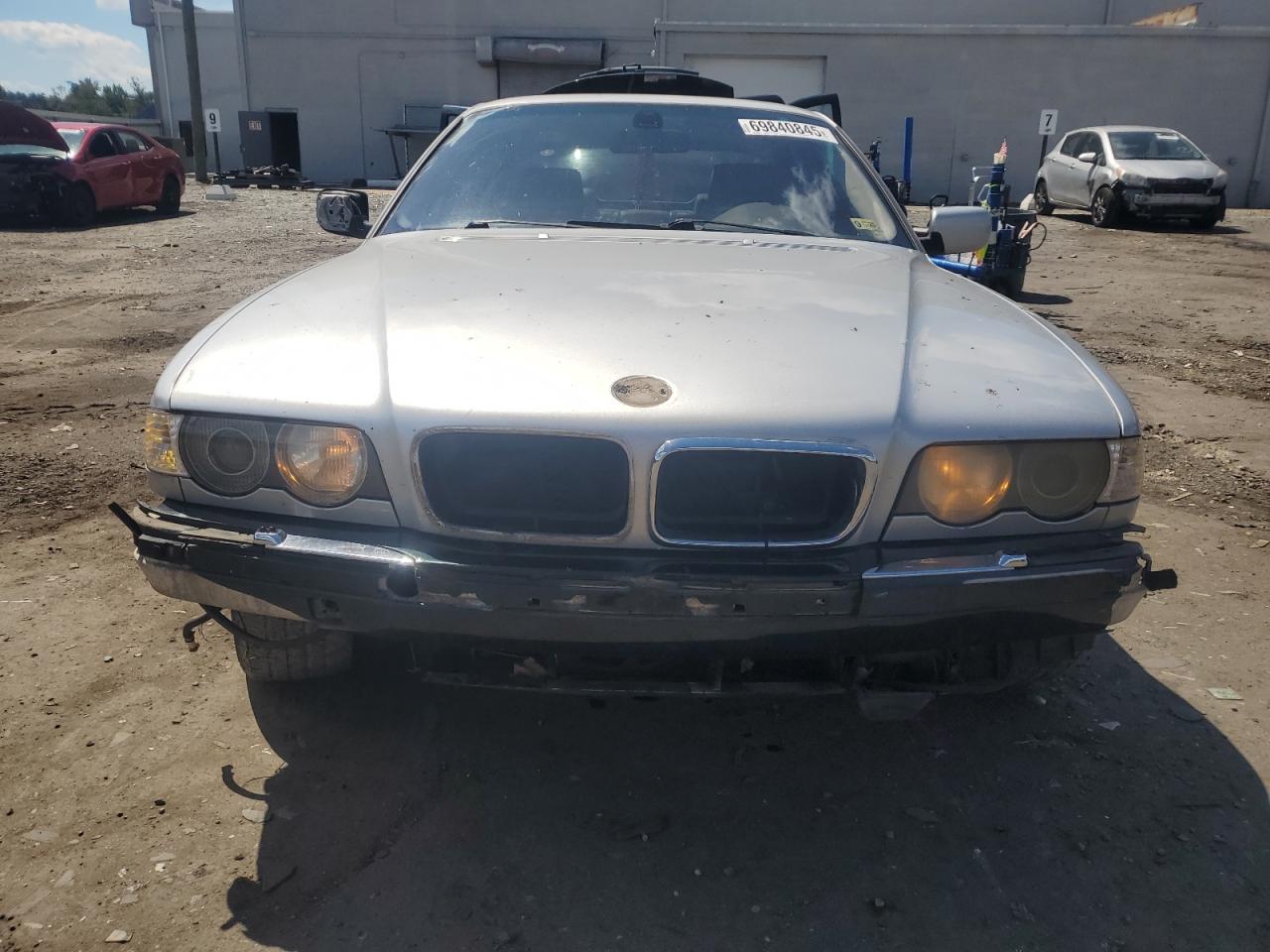 2001 Bmw 740 I Automatic Silver vin: WBAGG83481DN81214