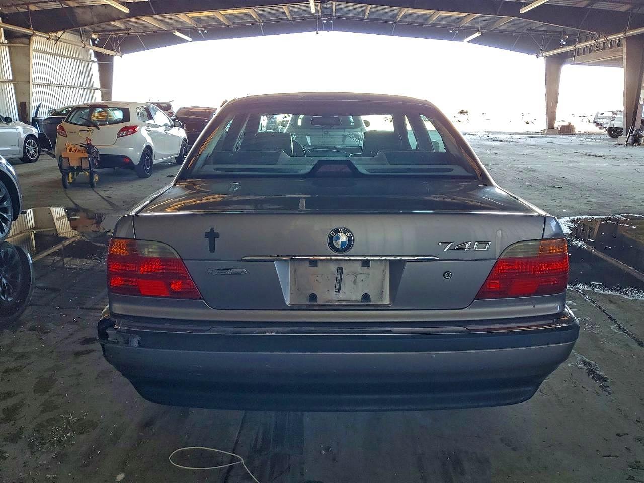 2000 Bmw 740 I Automatic Silver vin: WBAGG8348YDN79649