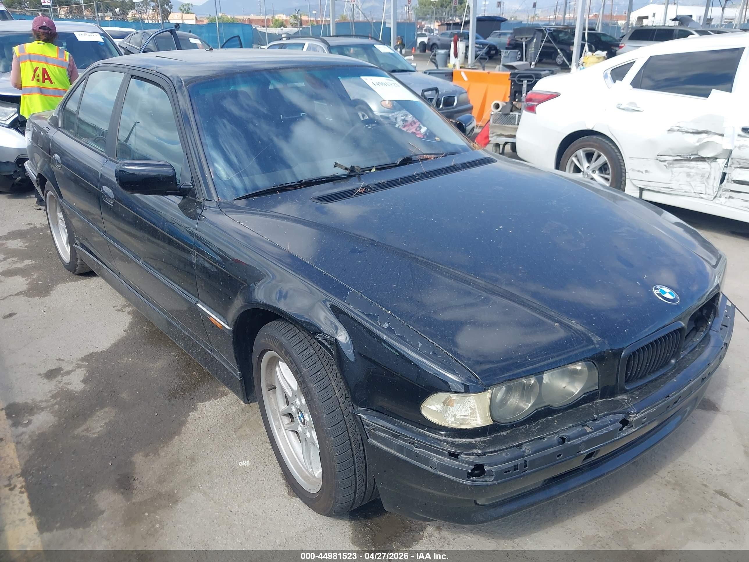 2001 Bmw 740ia   Black vin: WBAGG83491DN81383