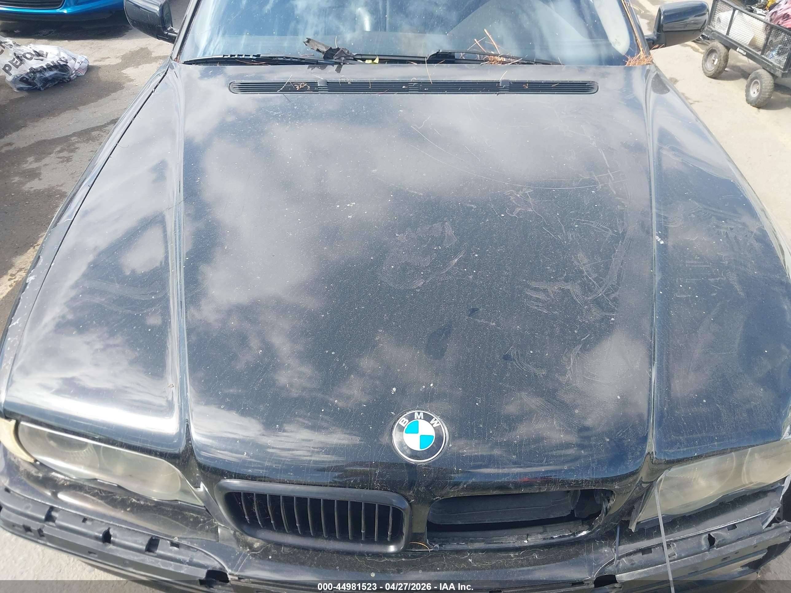 2001 Bmw 740ia   Black vin: WBAGG83491DN81383