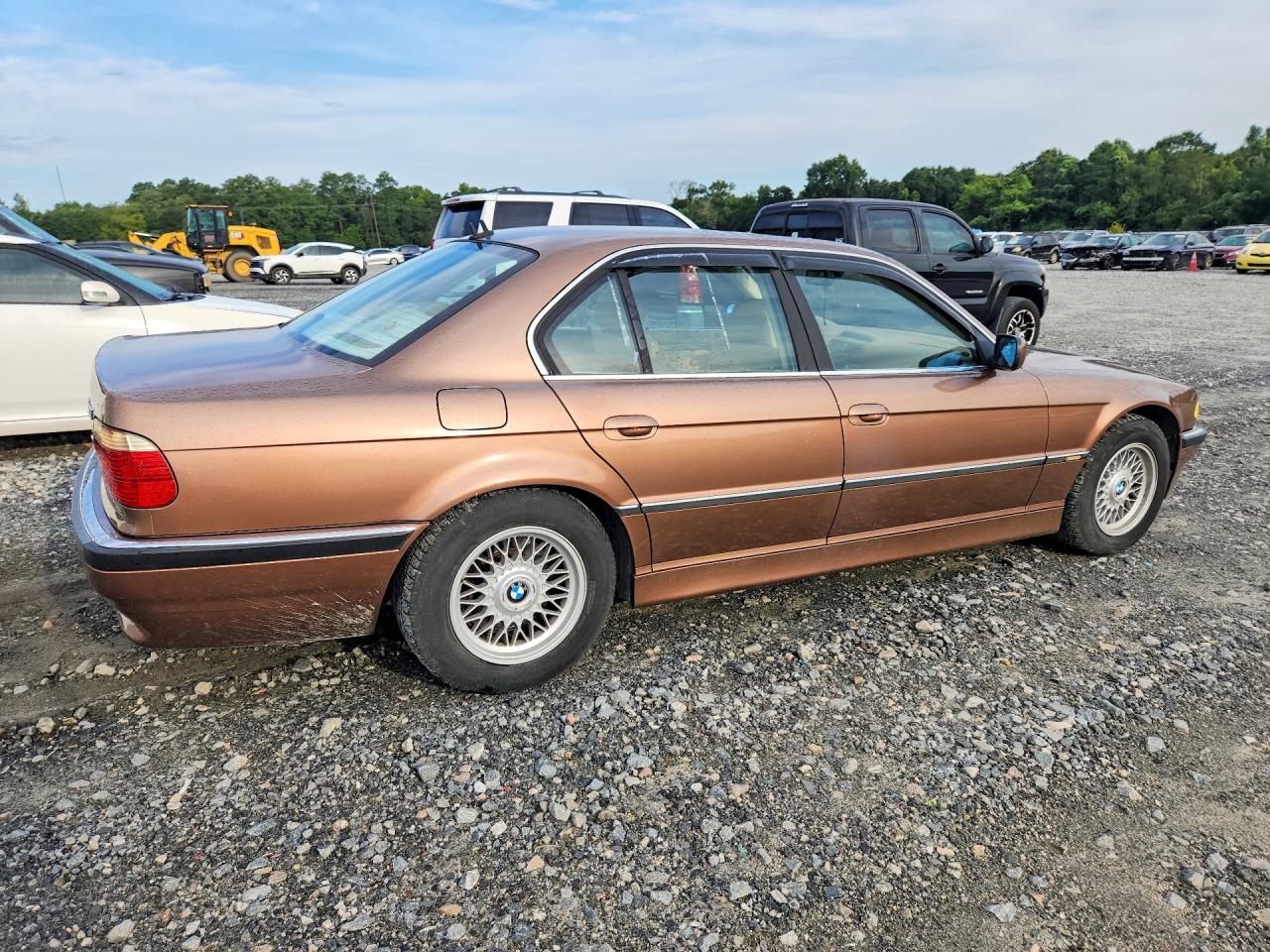 2001 Bmw 740 I Automatic Brown vin: WBAGG83491DN82551