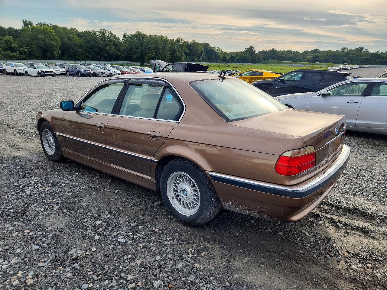2001 Bmw 740 I Automatic Brown vin: WBAGG83491DN82551