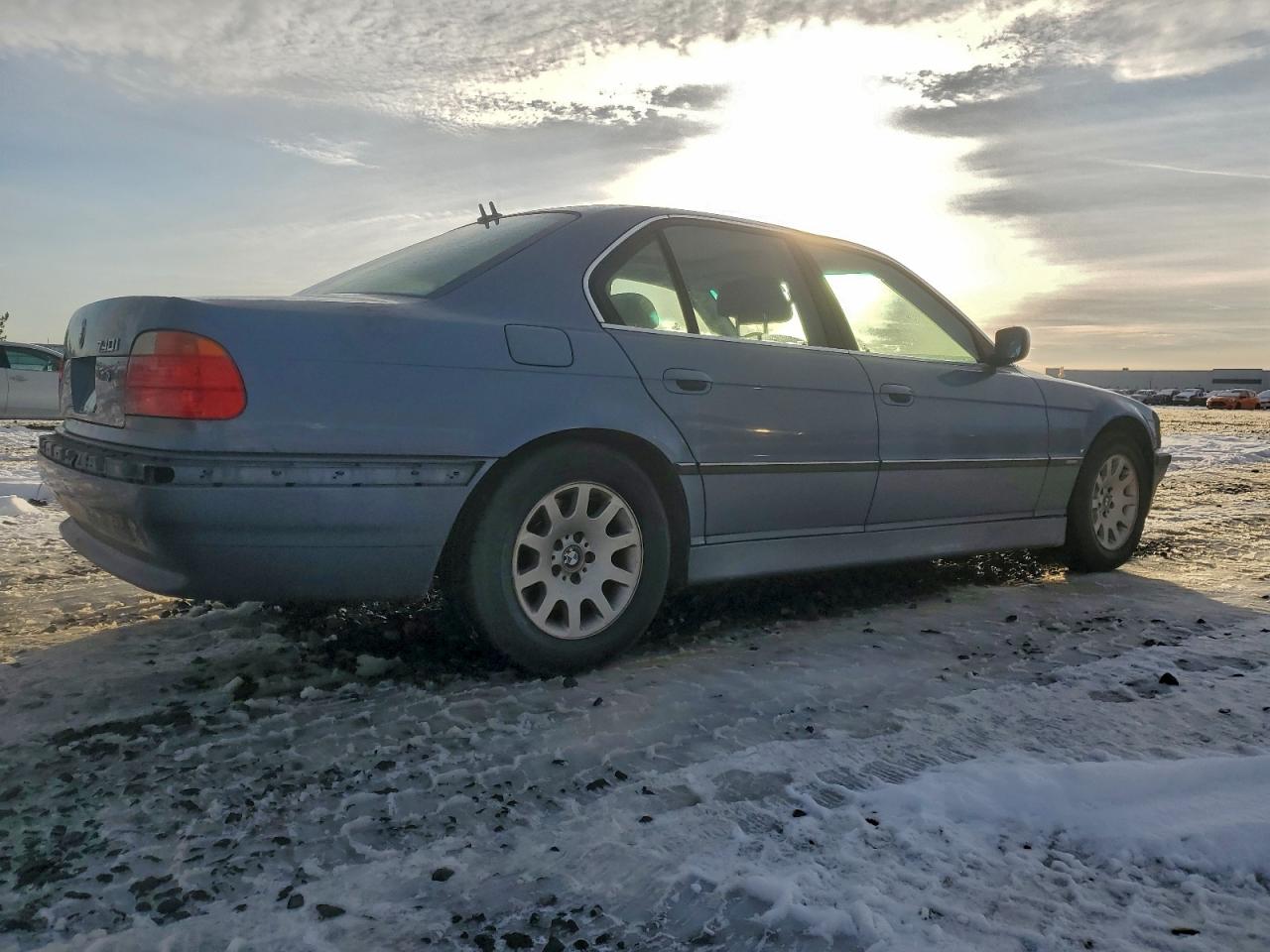 2001 Bmw 740 I Automatic Blue vin: WBAGG834X1DN84762