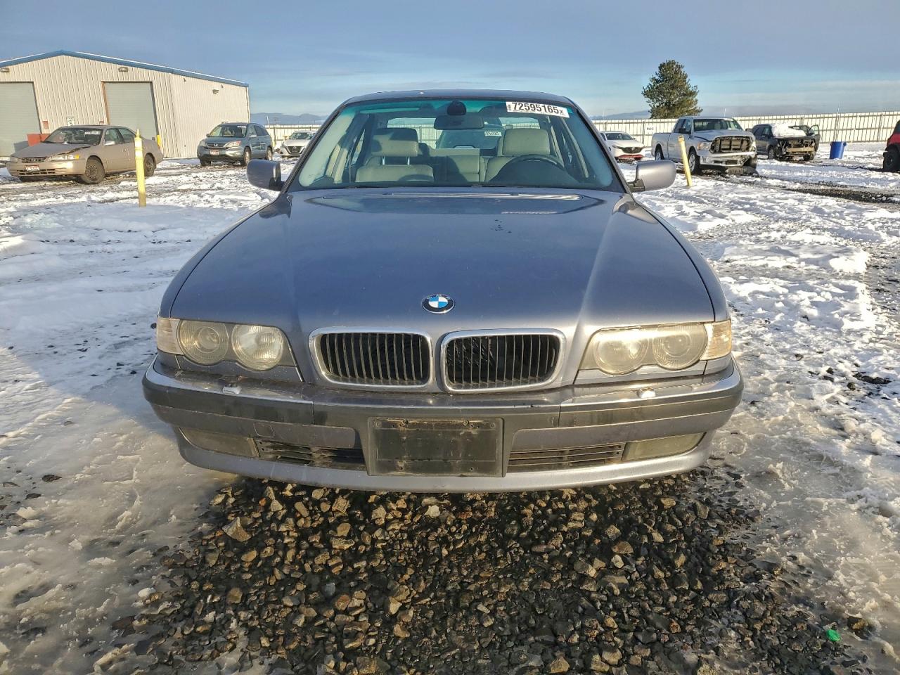 2001 Bmw 740 I Automatic Blue vin: WBAGG834X1DN84762