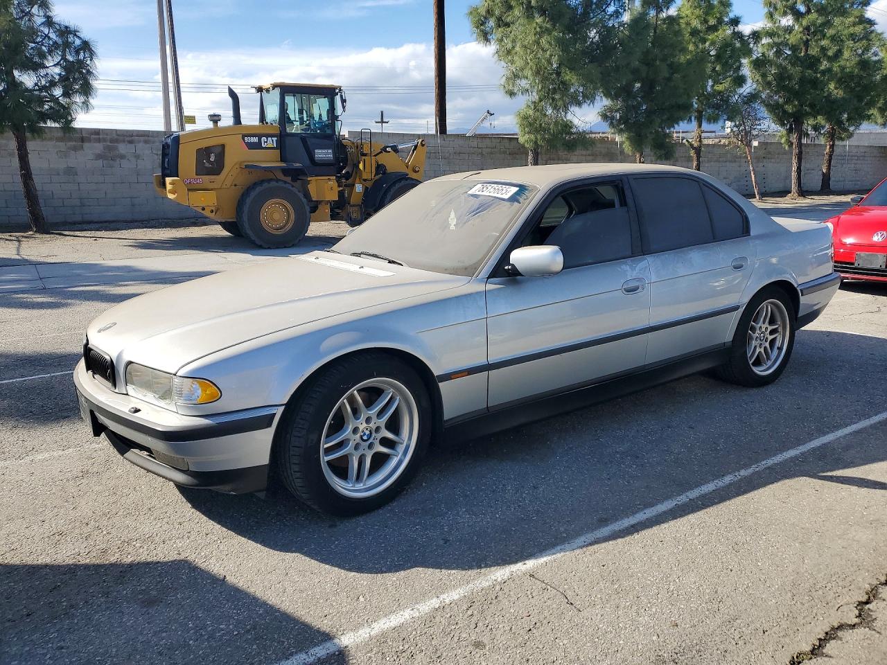 2000 Bmw 740 I Automatic Silver vin: WBAGG834XYDN79409